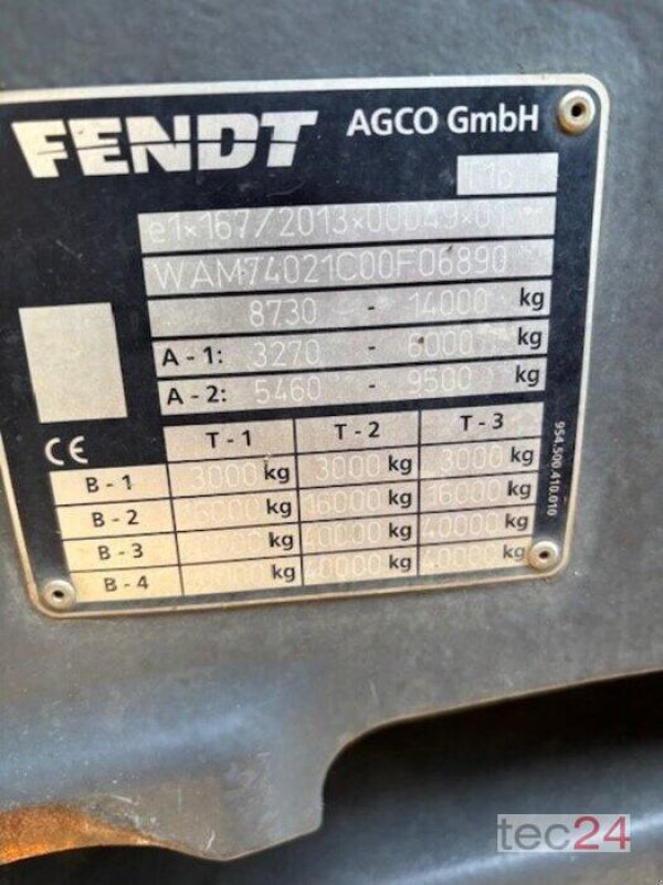 Traktor типа Fendt 718 S4 Profi, Gebrauchtmaschine в Wegberg (Фотография 5)