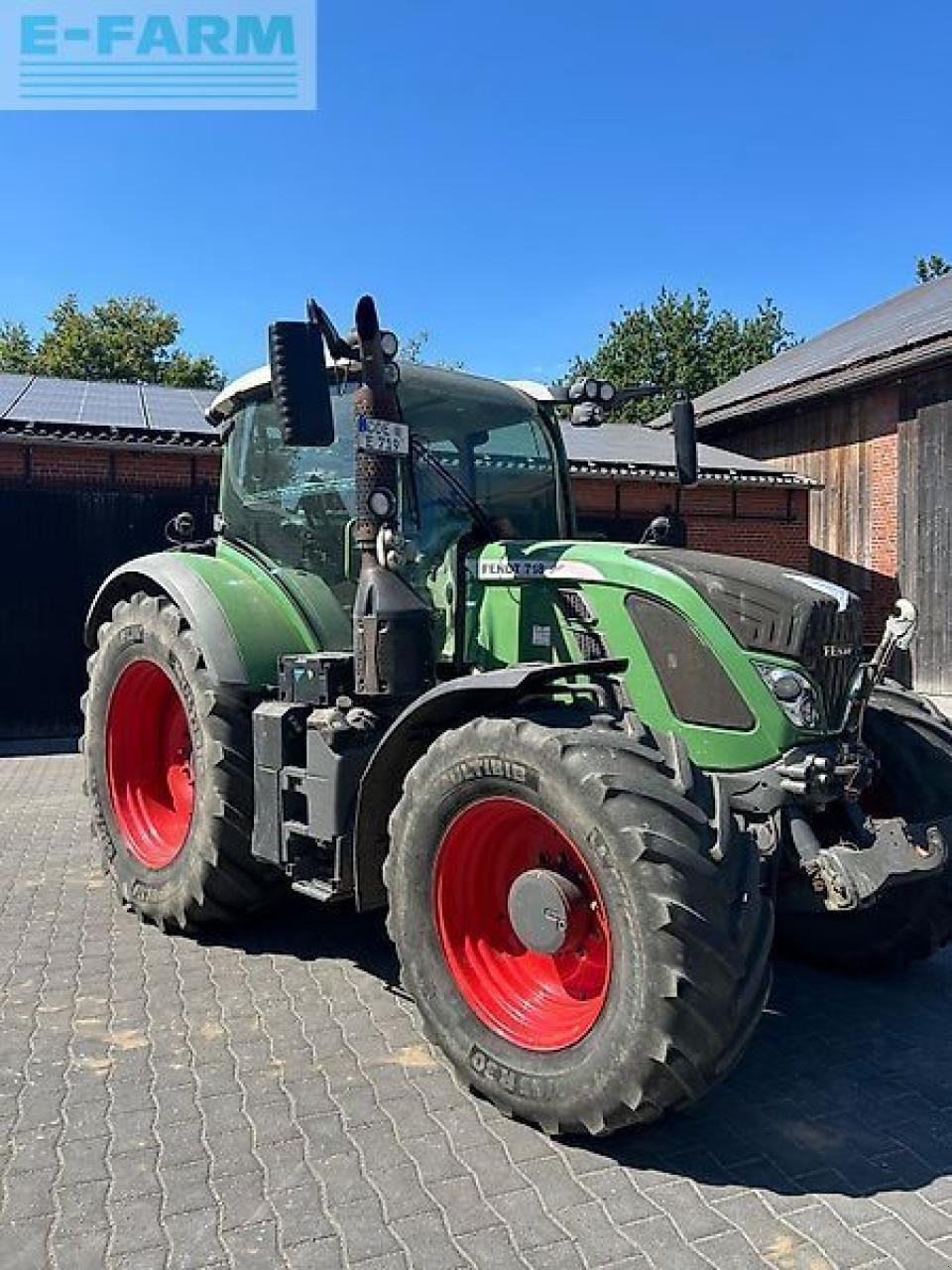 Traktor des Typs Fendt 718 scr profi, Gebrauchtmaschine in NORDWALDE (Bild 4)
