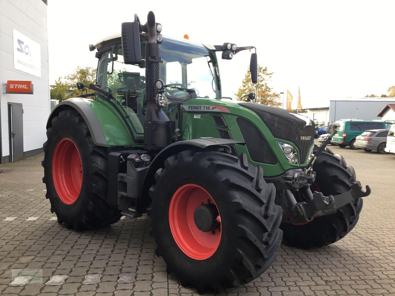 Traktor типа Fendt 718 SCR Vario ProfiPlus, Gebrauchtmaschine в Coppenbruegge (Фотография 3)