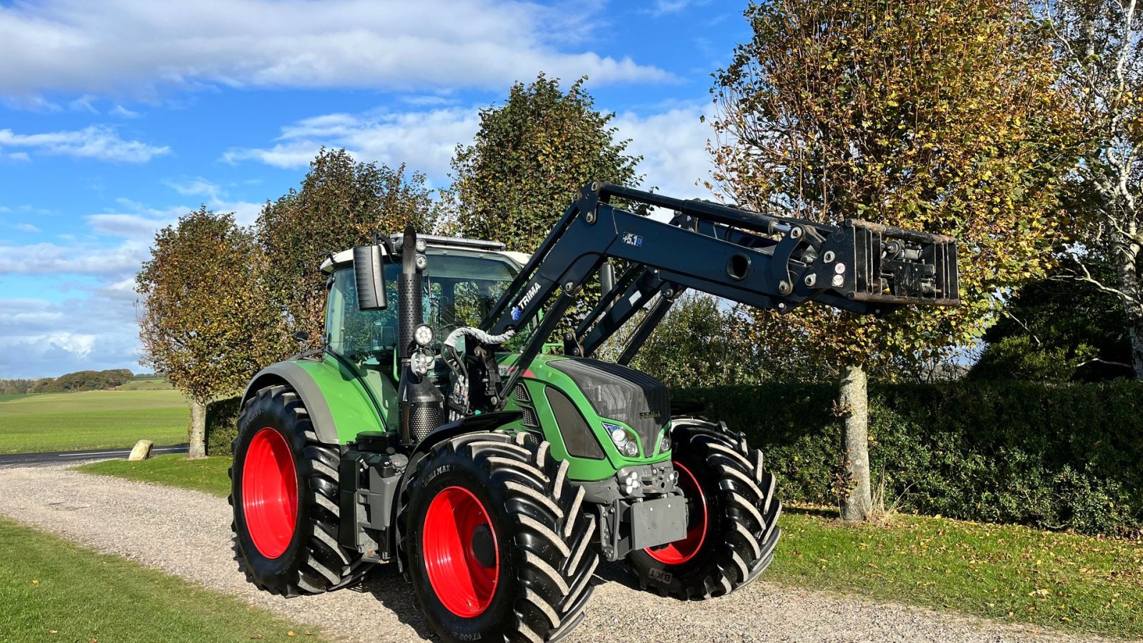 Traktor του τύπου Fendt 718 Vario  KUN 6027 TIMER + TRIMA 5.1, Gebrauchtmaschine σε Bælum (Φωτογραφία 1)