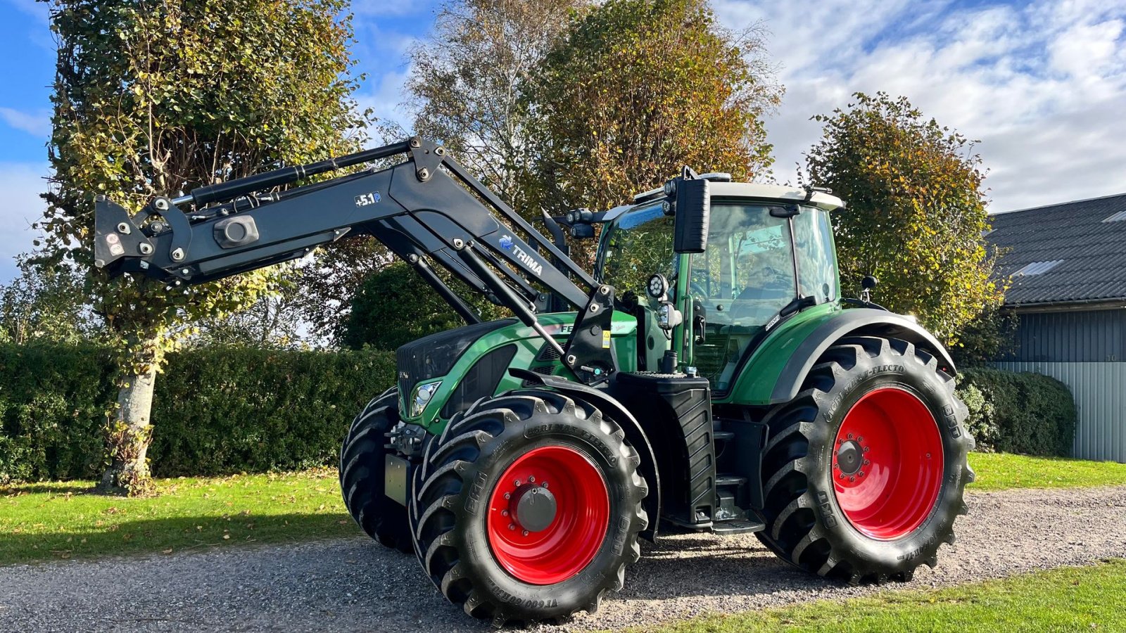 Traktor του τύπου Fendt 718 Vario  KUN 6027 TIMER + TRIMA 5.1, Gebrauchtmaschine σε Bælum (Φωτογραφία 2)