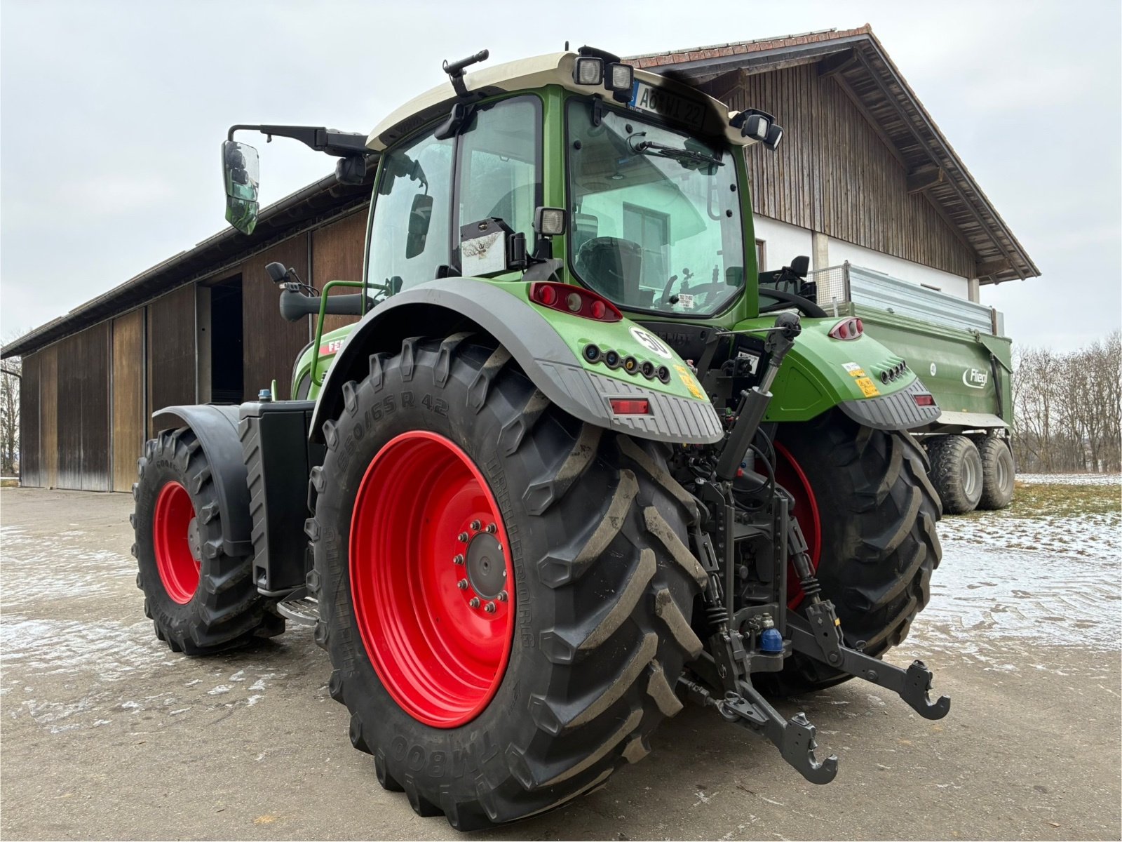 Traktor vrste Fendt 718 Vario PowerPlus, Gebrauchtmaschine v Tüßling (Slika 12)