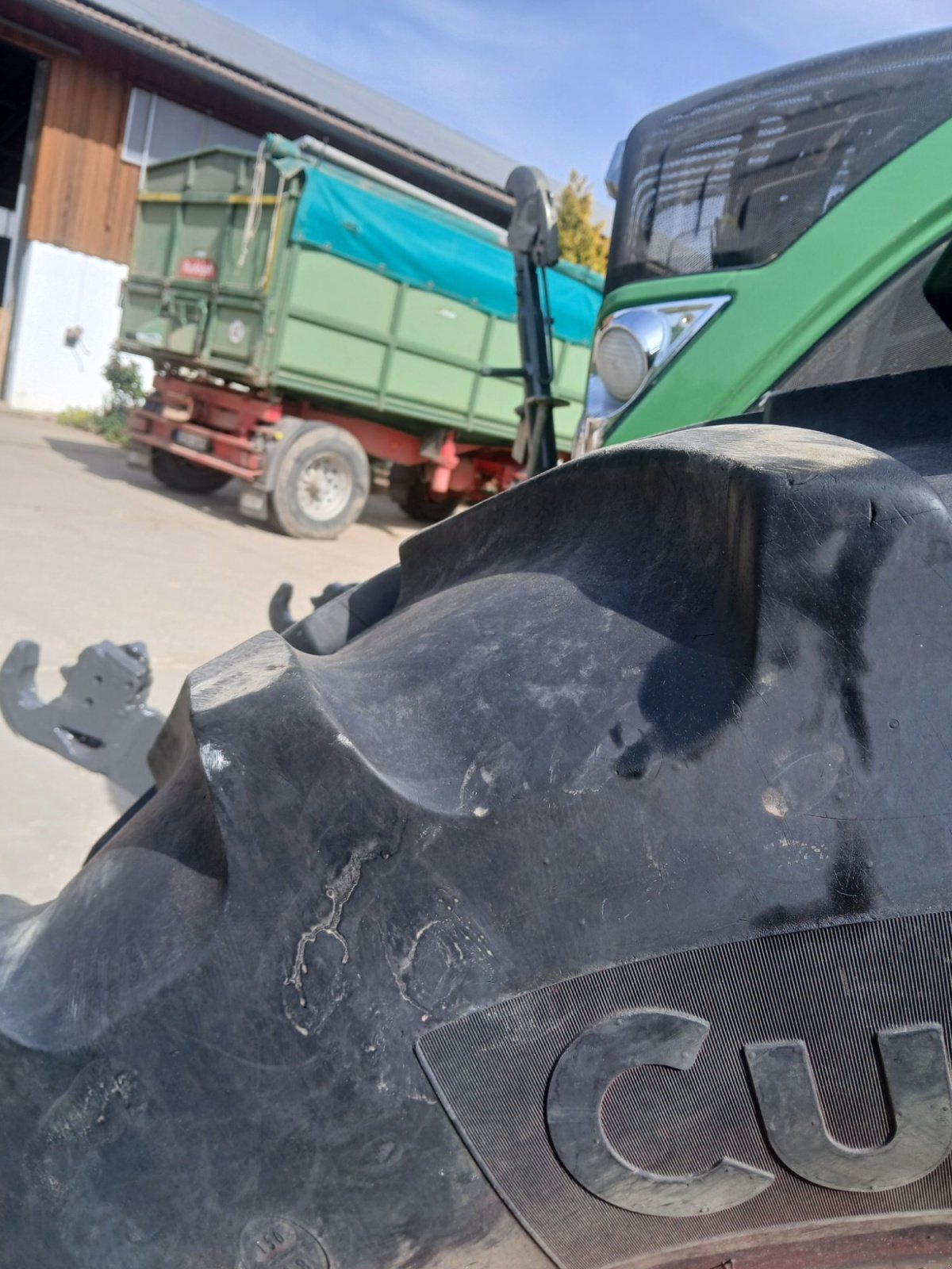 Traktor van het type Fendt 718 Vario PowerPlus, Gebrauchtmaschine in Mötzing (Foto 10)