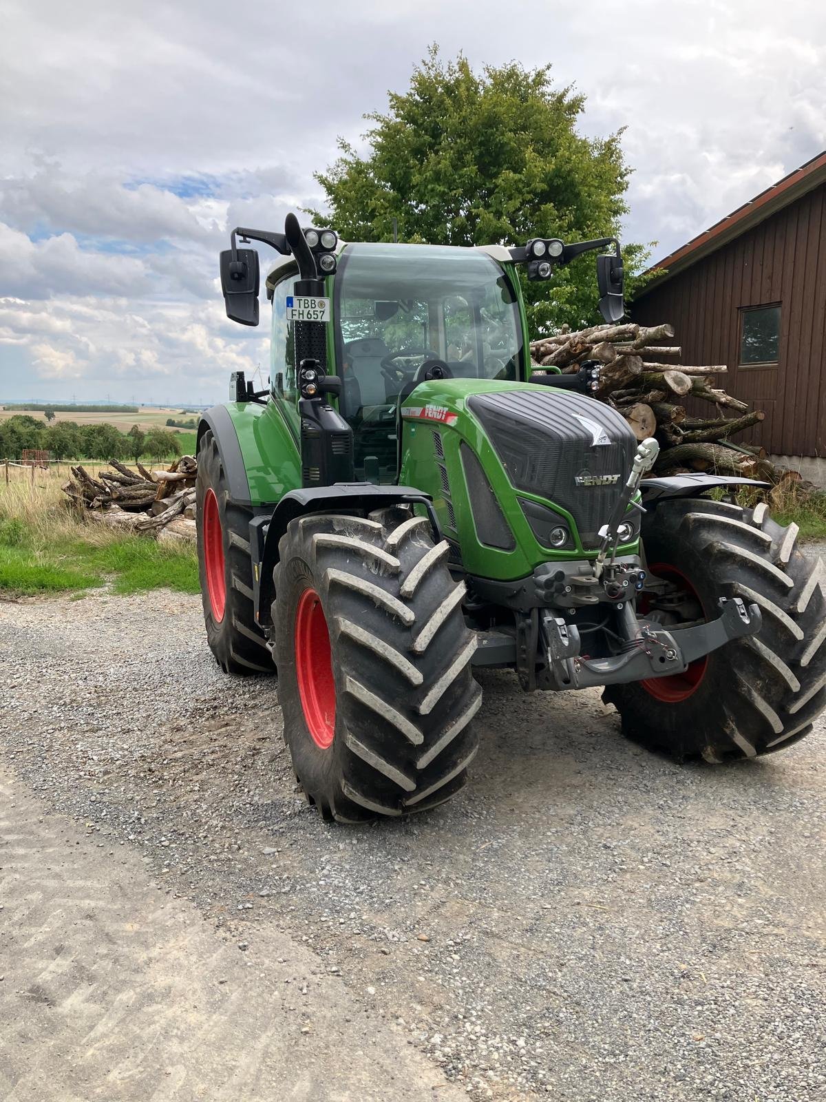 Traktor του τύπου Fendt 718 Vario PowerPlus, Gebrauchtmaschine σε Wittighausen (Φωτογραφία 3)