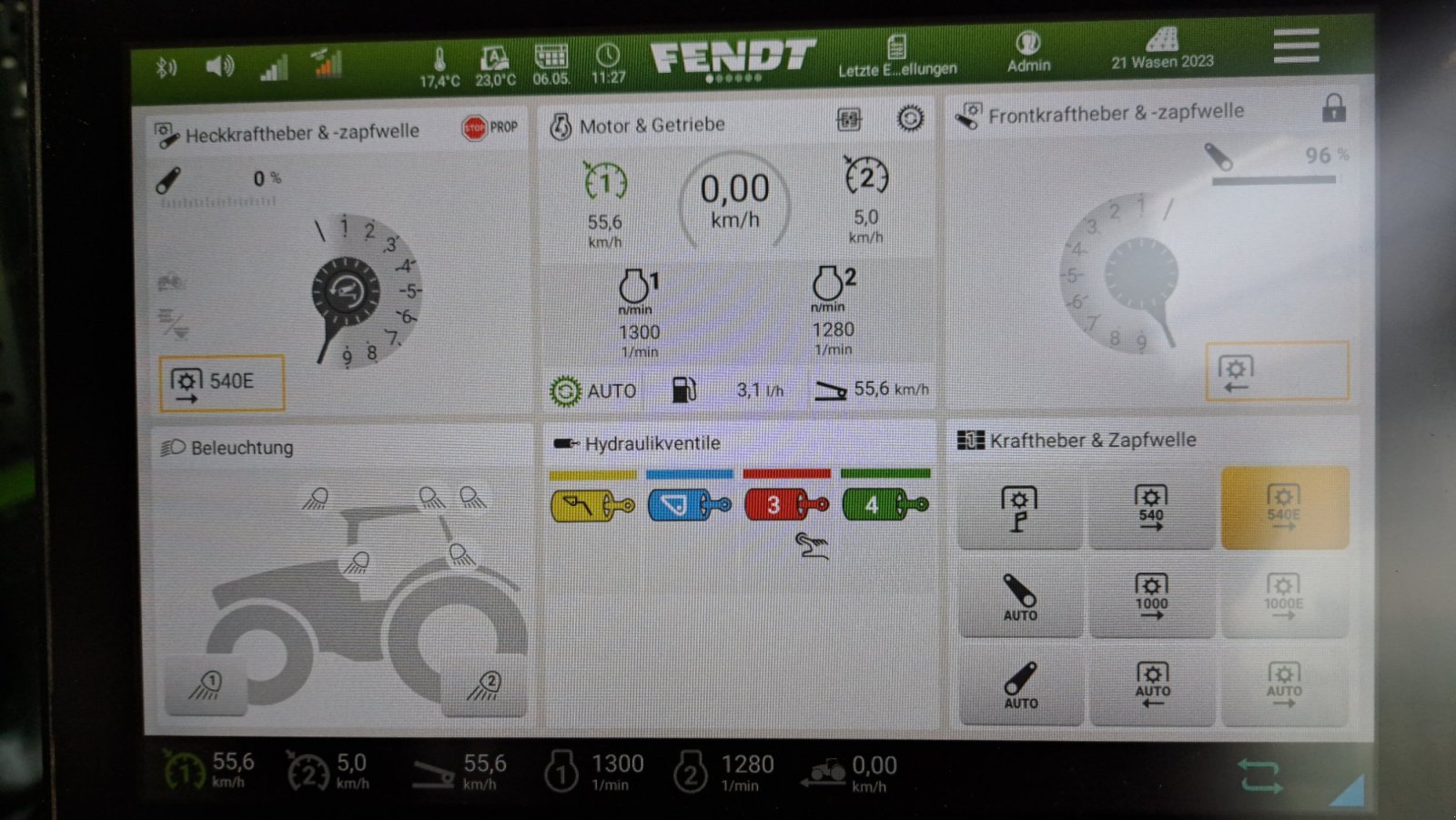 Traktor του τύπου Fendt 718 Vario PowerPlus, Gebrauchtmaschine σε Lauterbach (Φωτογραφία 8)