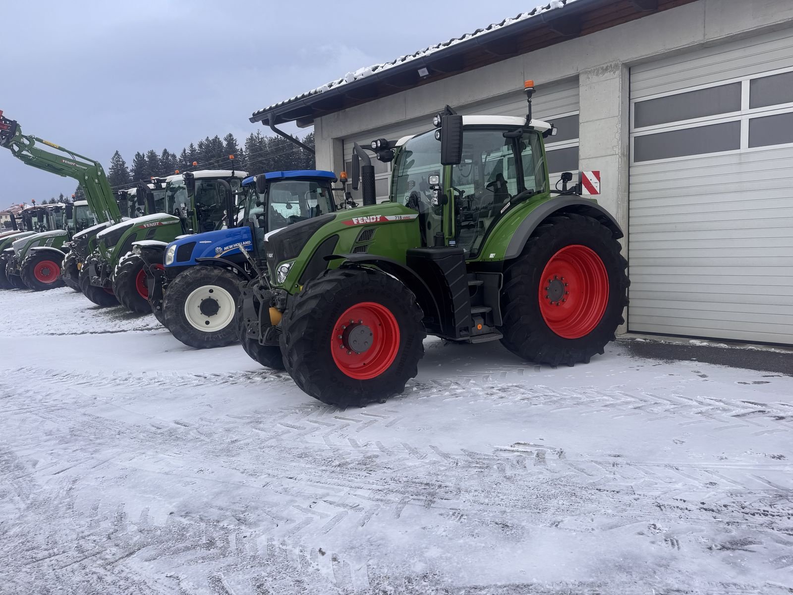 Traktor typu Fendt 718 Vario Profi+, Gebrauchtmaschine v Traberg (Obrázek 2)