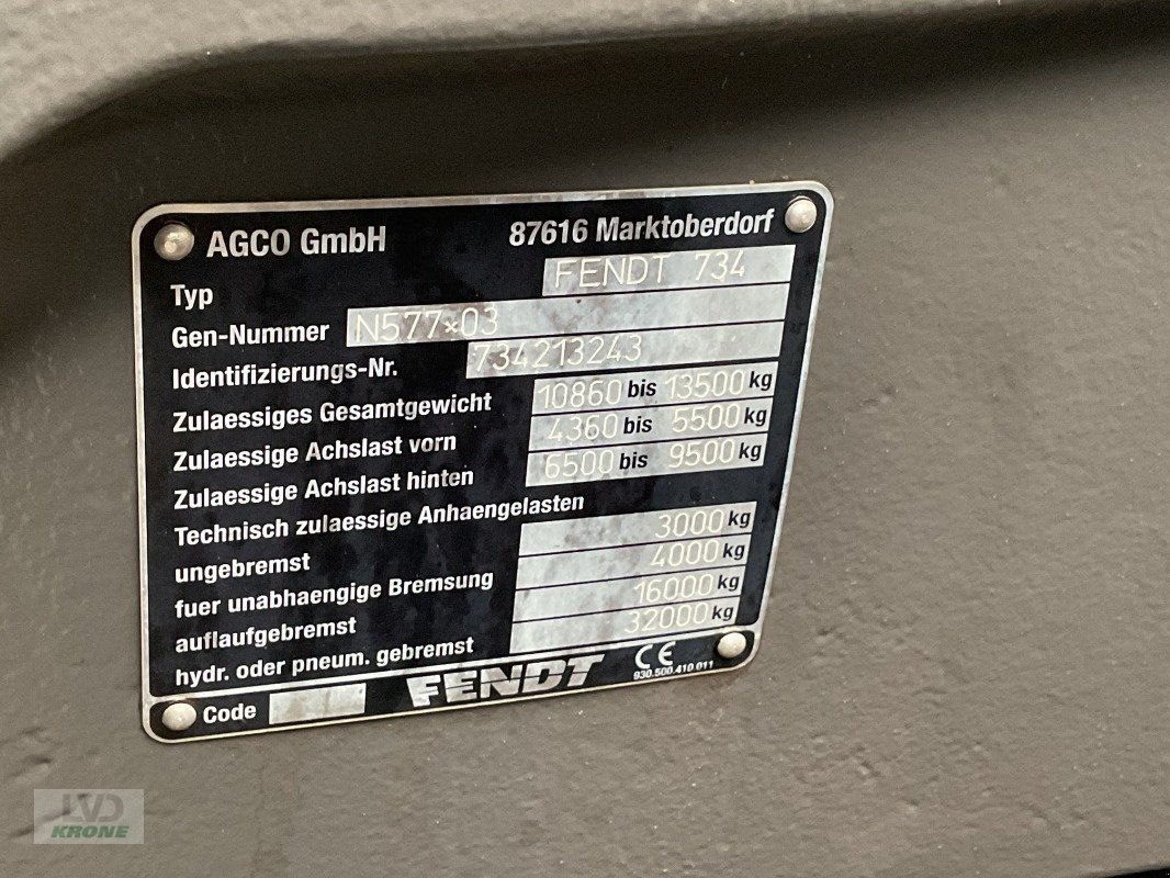 Traktor του τύπου Fendt 718 Vario Profi, Gebrauchtmaschine σε Melle (Φωτογραφία 15)