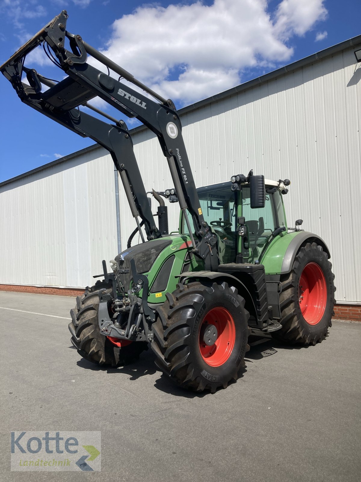 Traktor типа Fendt 718 Vario Profi, Gebrauchtmaschine в Rieste (Фотография 1)