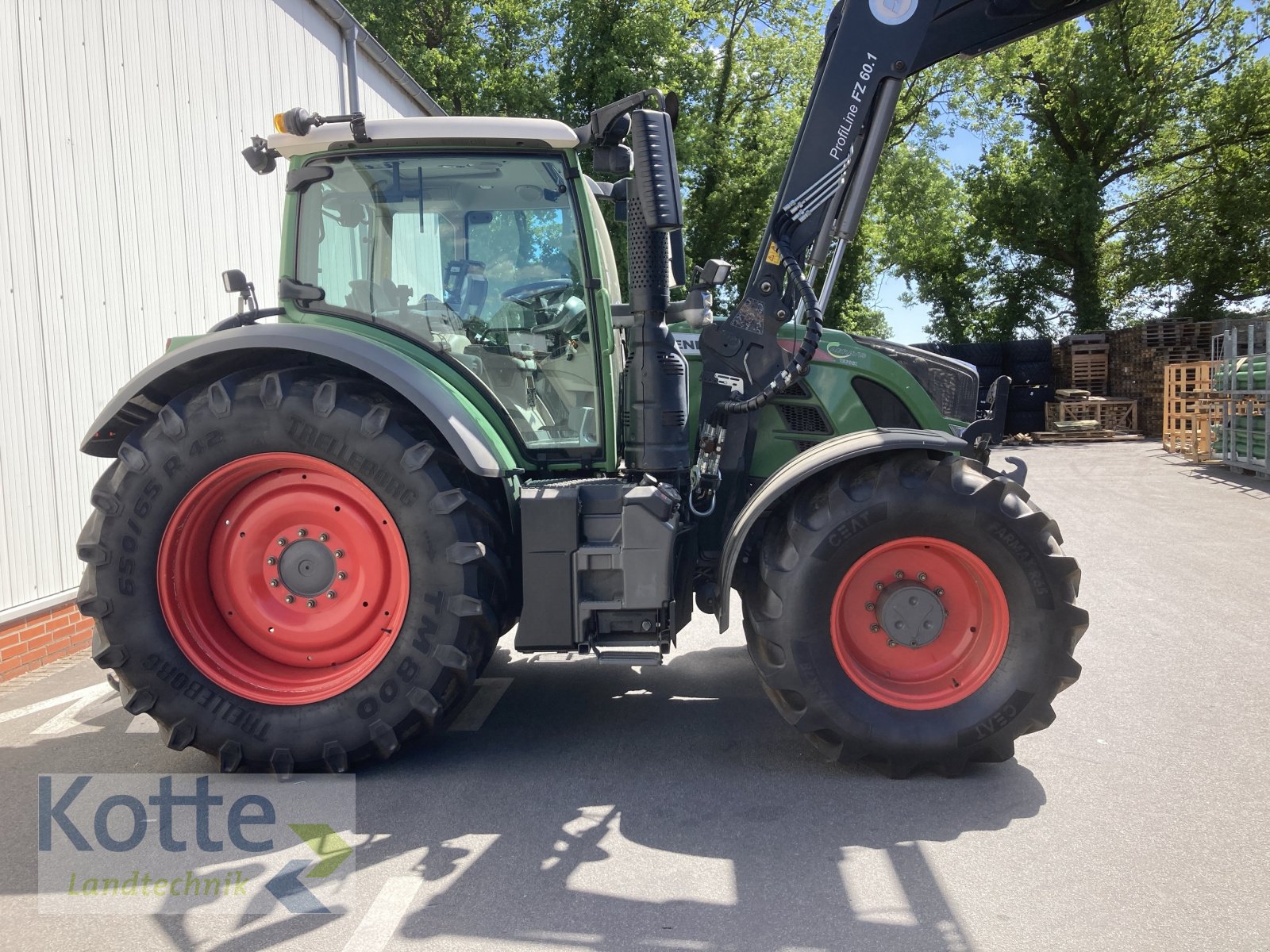 Traktor типа Fendt 718 Vario Profi, Gebrauchtmaschine в Rieste (Фотография 4)