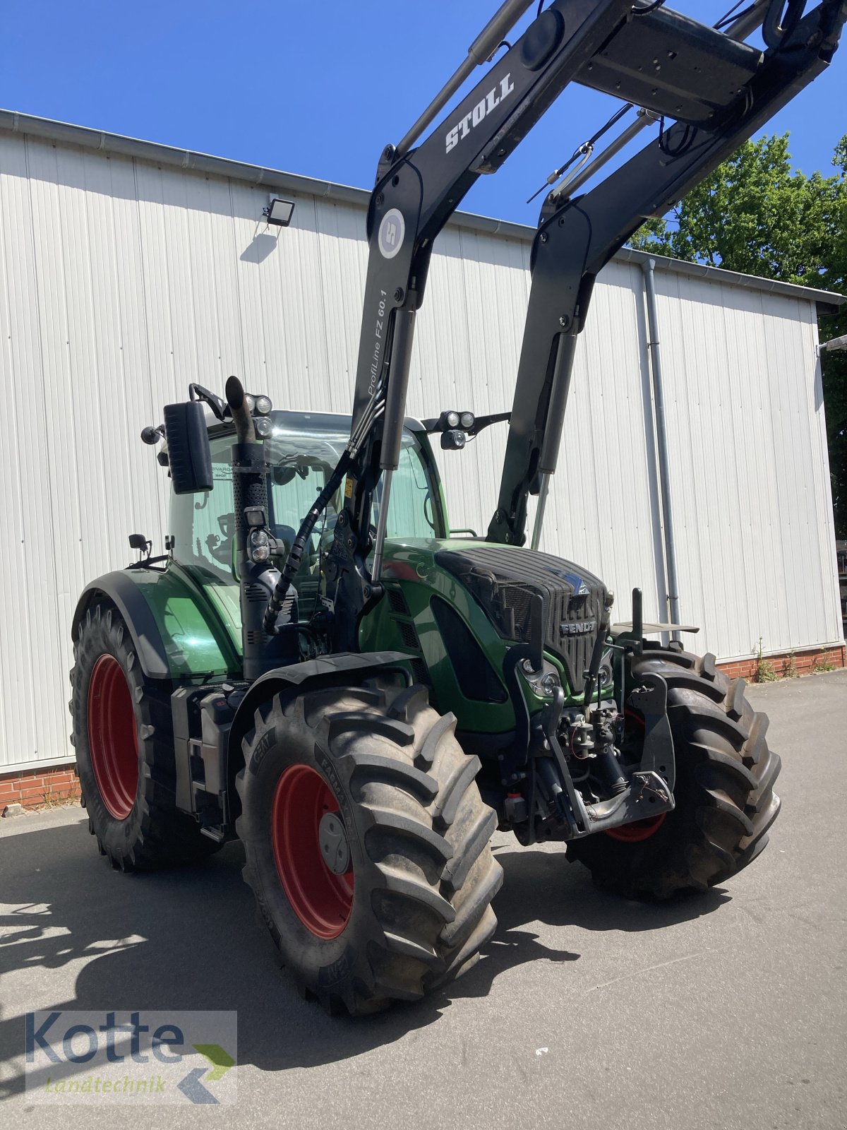 Traktor типа Fendt 718 Vario Profi, Gebrauchtmaschine в Rieste (Фотография 5)