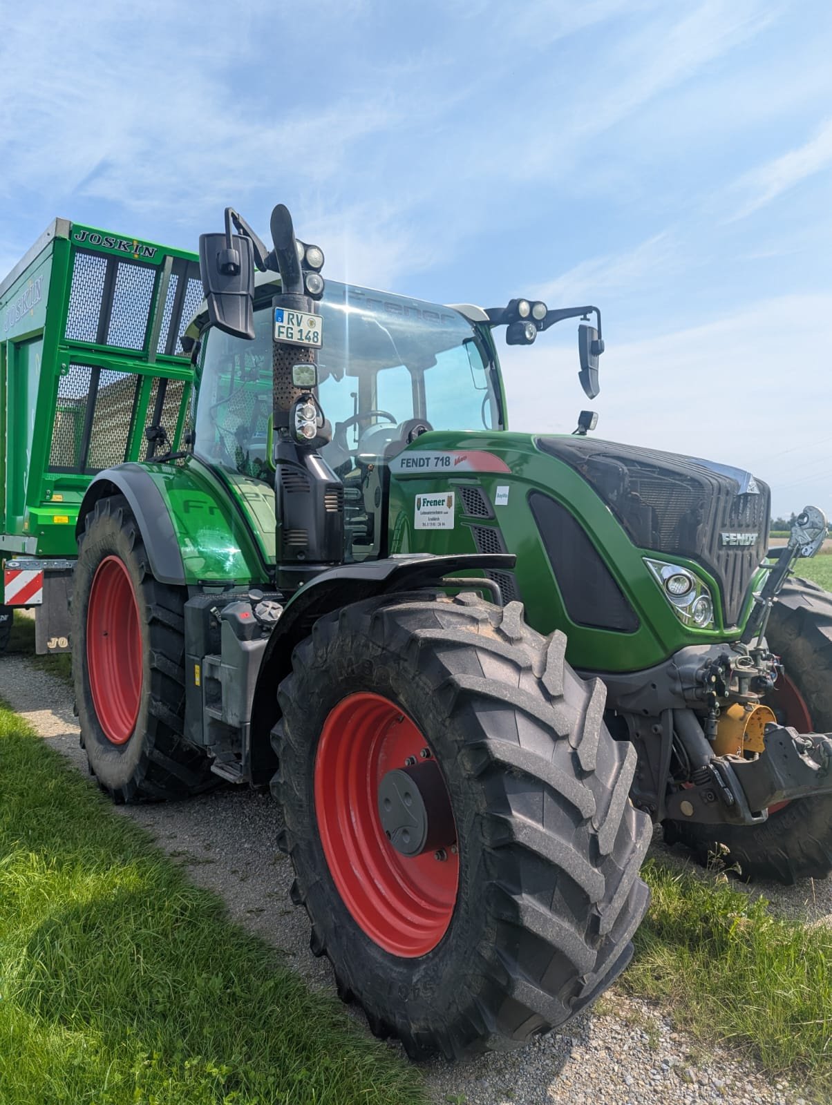 Traktor a típus Fendt 718 Vario Profi, Gebrauchtmaschine ekkor: LEUTKIRCH (Kép 1)