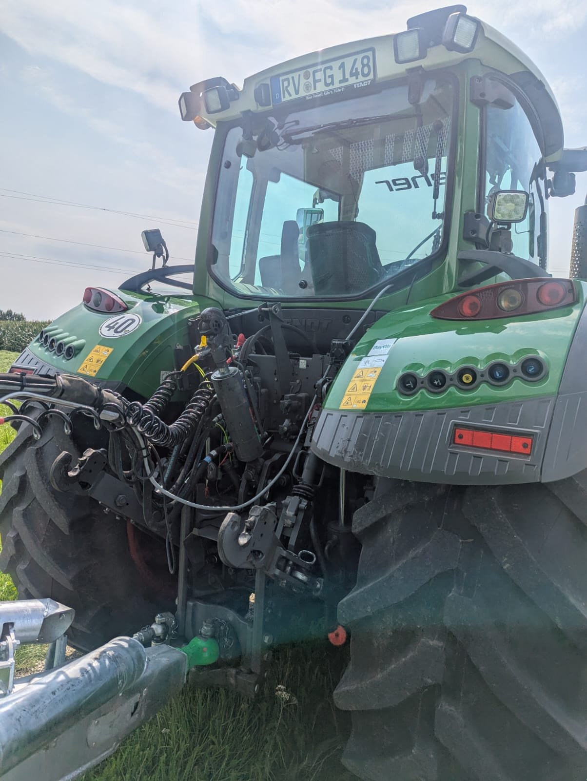 Traktor a típus Fendt 718 Vario Profi, Gebrauchtmaschine ekkor: LEUTKIRCH (Kép 5)