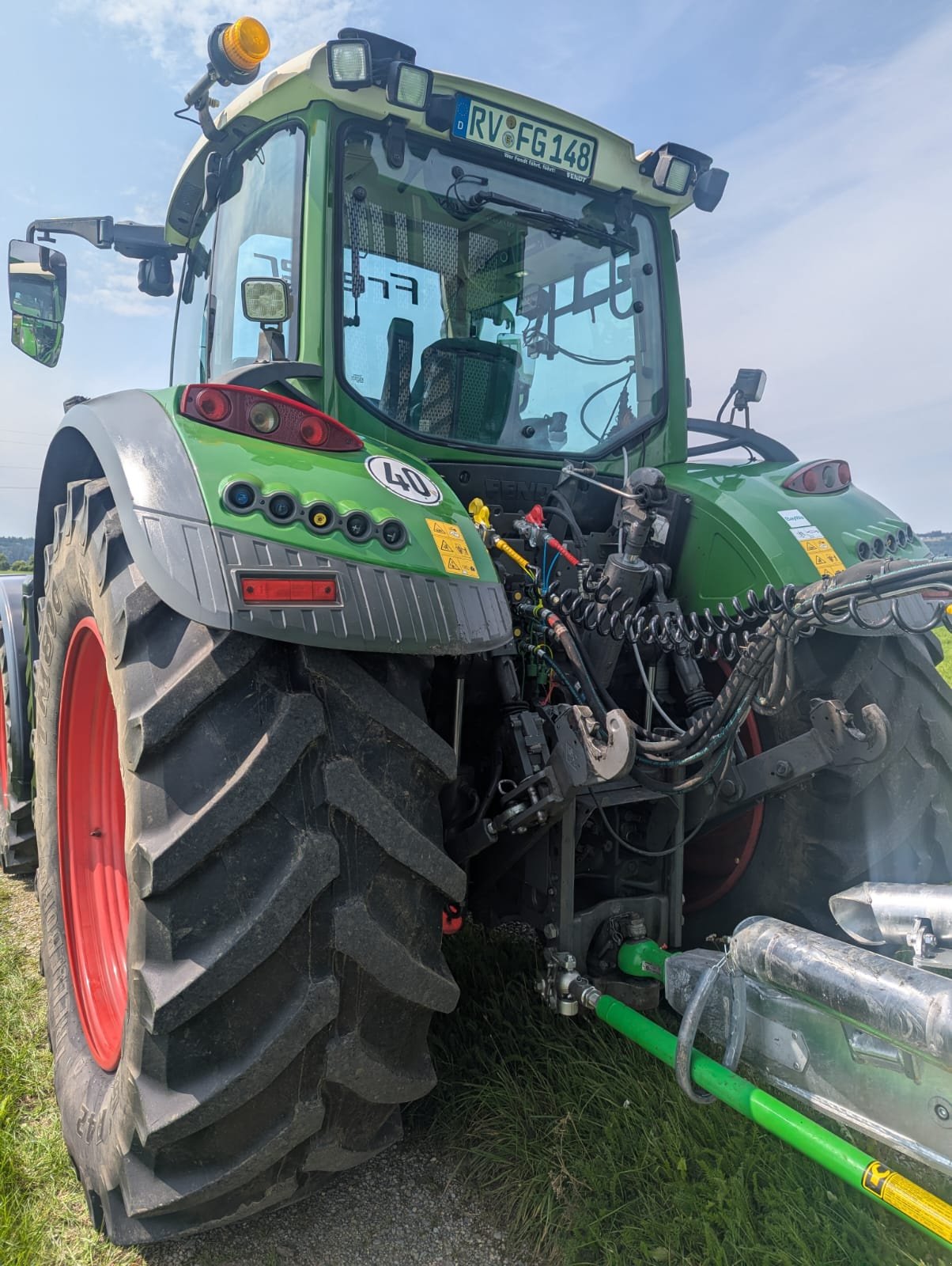 Traktor a típus Fendt 718 Vario Profi, Gebrauchtmaschine ekkor: LEUTKIRCH (Kép 9)