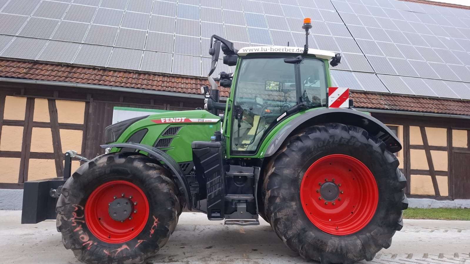 Traktor typu Fendt 718 Vario ProfiPlus, Gebrauchtmaschine v Leutershausen (Obrázek 7)