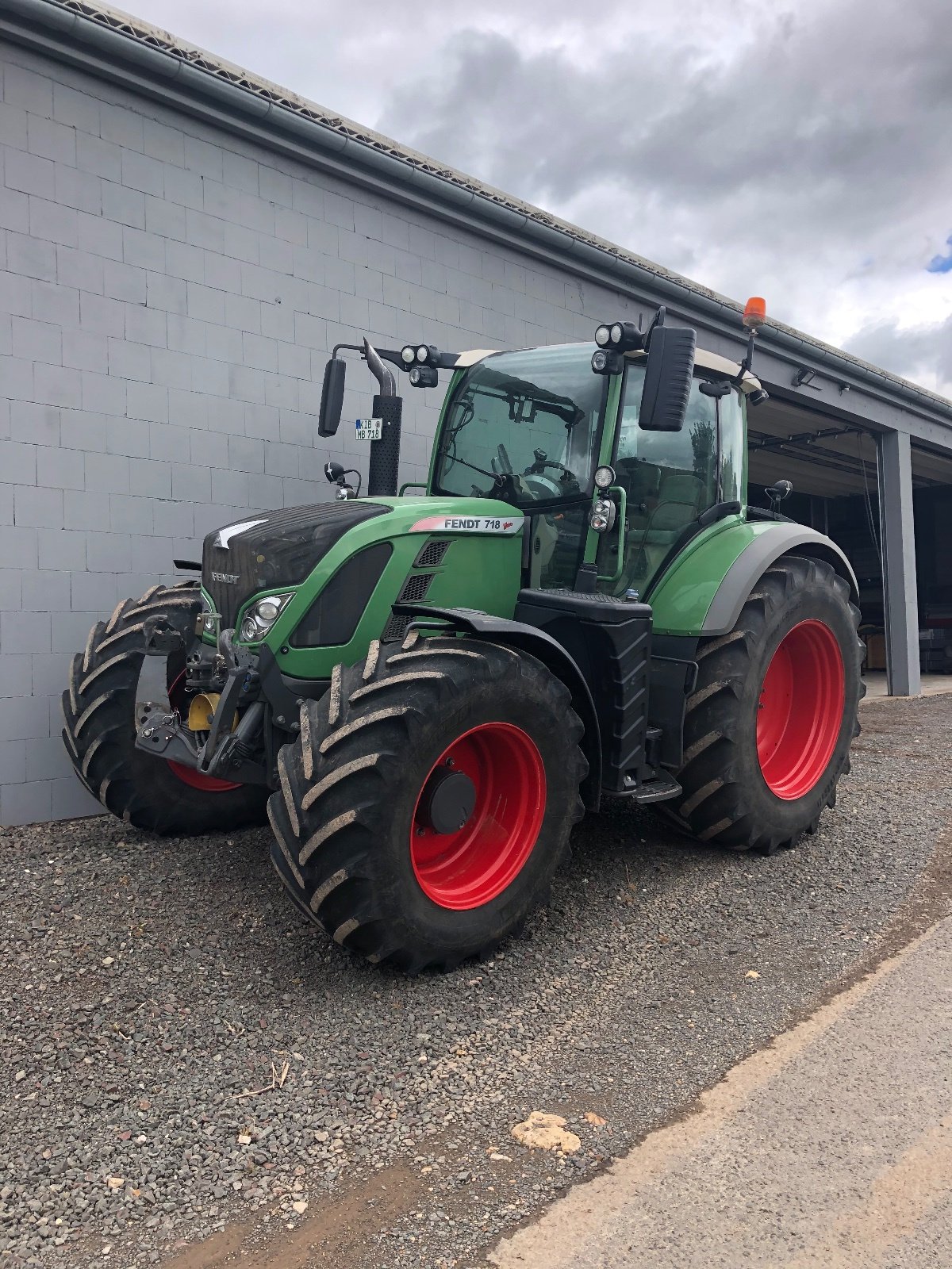 Traktor del tipo Fendt 718 Vario ProfiPlus, Gebrauchtmaschine en 67294 Stetten (Imagen 1)