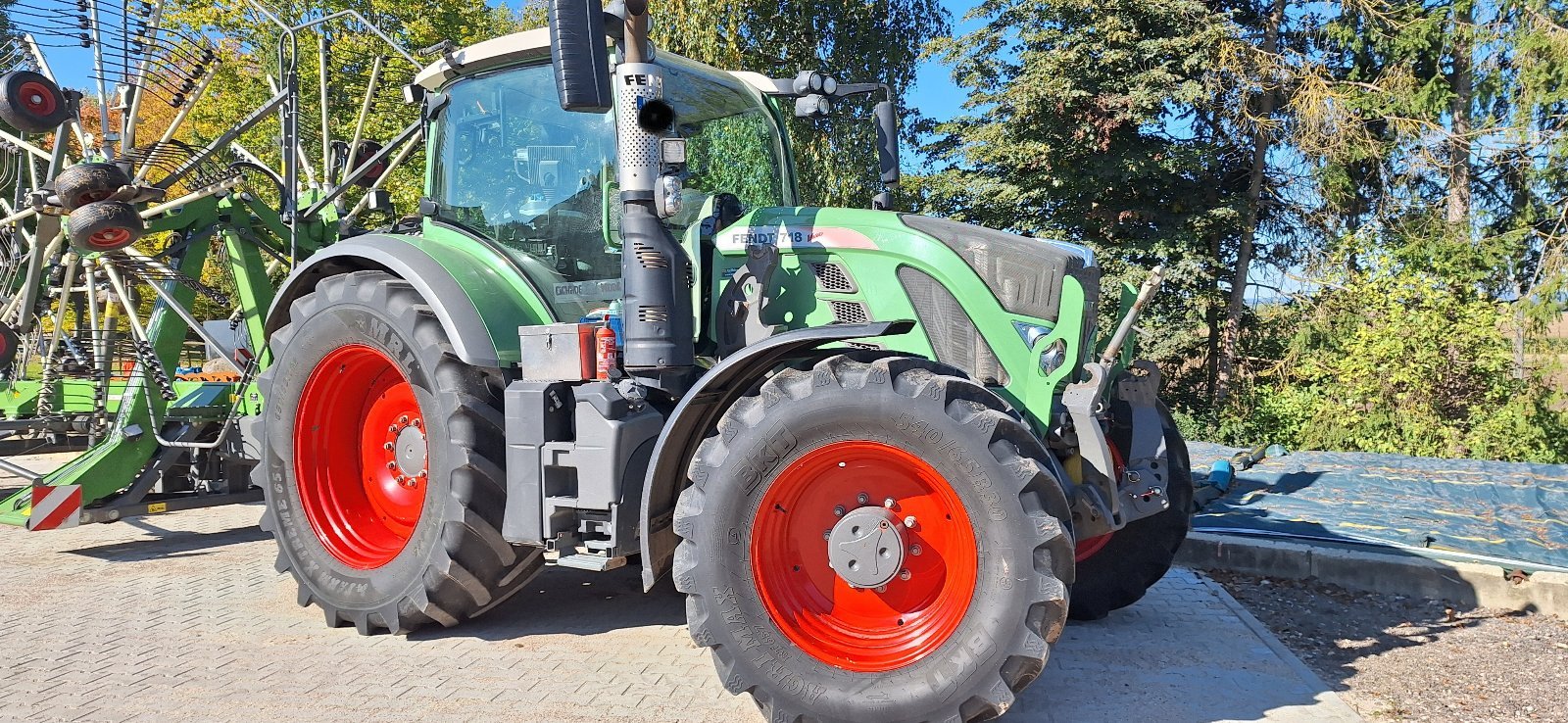 Traktor typu Fendt 718 Vario ProfiPlus, Gebrauchtmaschine v Hüfingen (Obrázek 3)