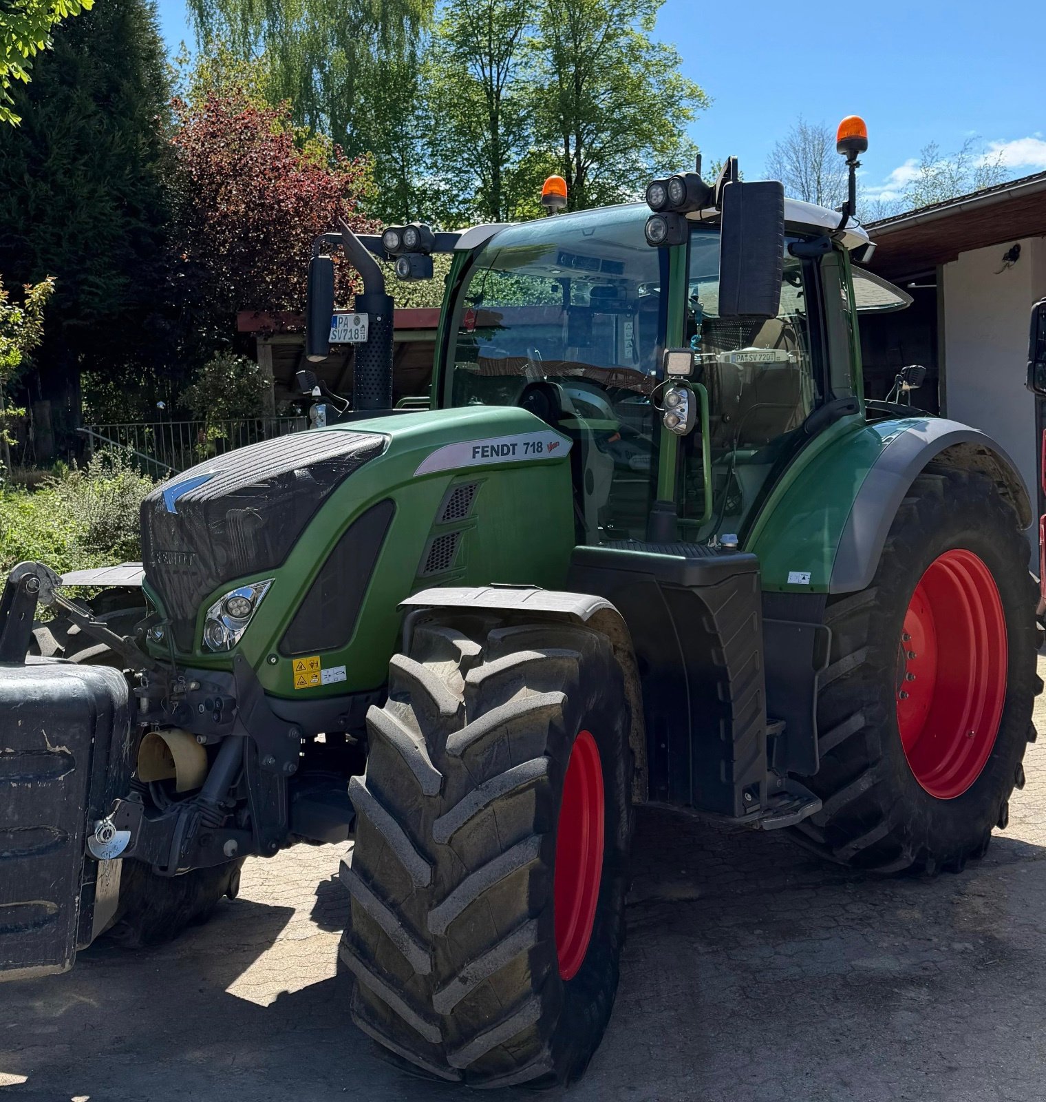 Traktor van het type Fendt 718 Vario ProfiPlus, Gebrauchtmaschine in Witzmannsberg (Foto 1)
