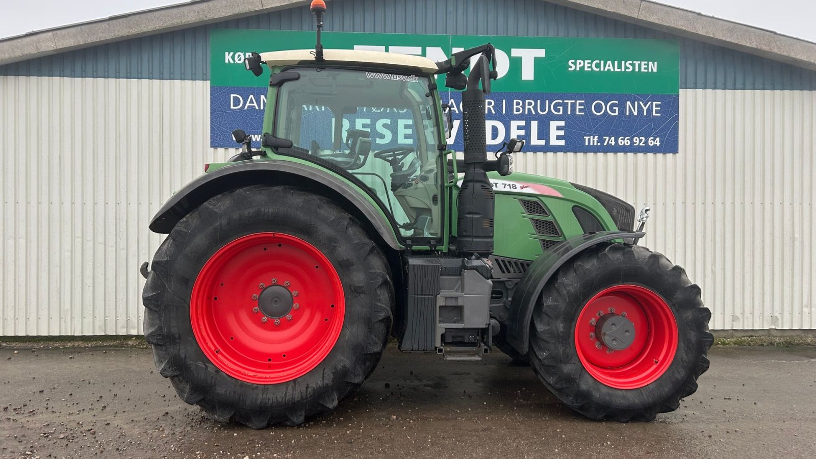 Traktor za tip Fendt 718 Vario S4 Power, Gebrauchtmaschine u Rødekro (Slika 4)