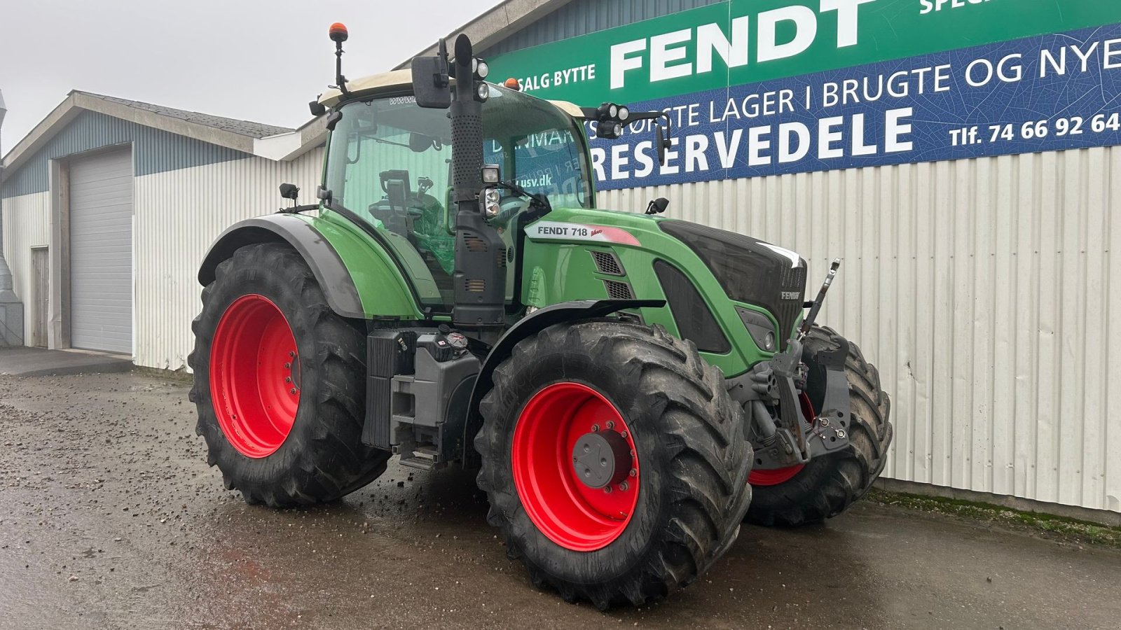Traktor za tip Fendt 718 Vario S4 Power, Gebrauchtmaschine u Rødekro (Slika 5)