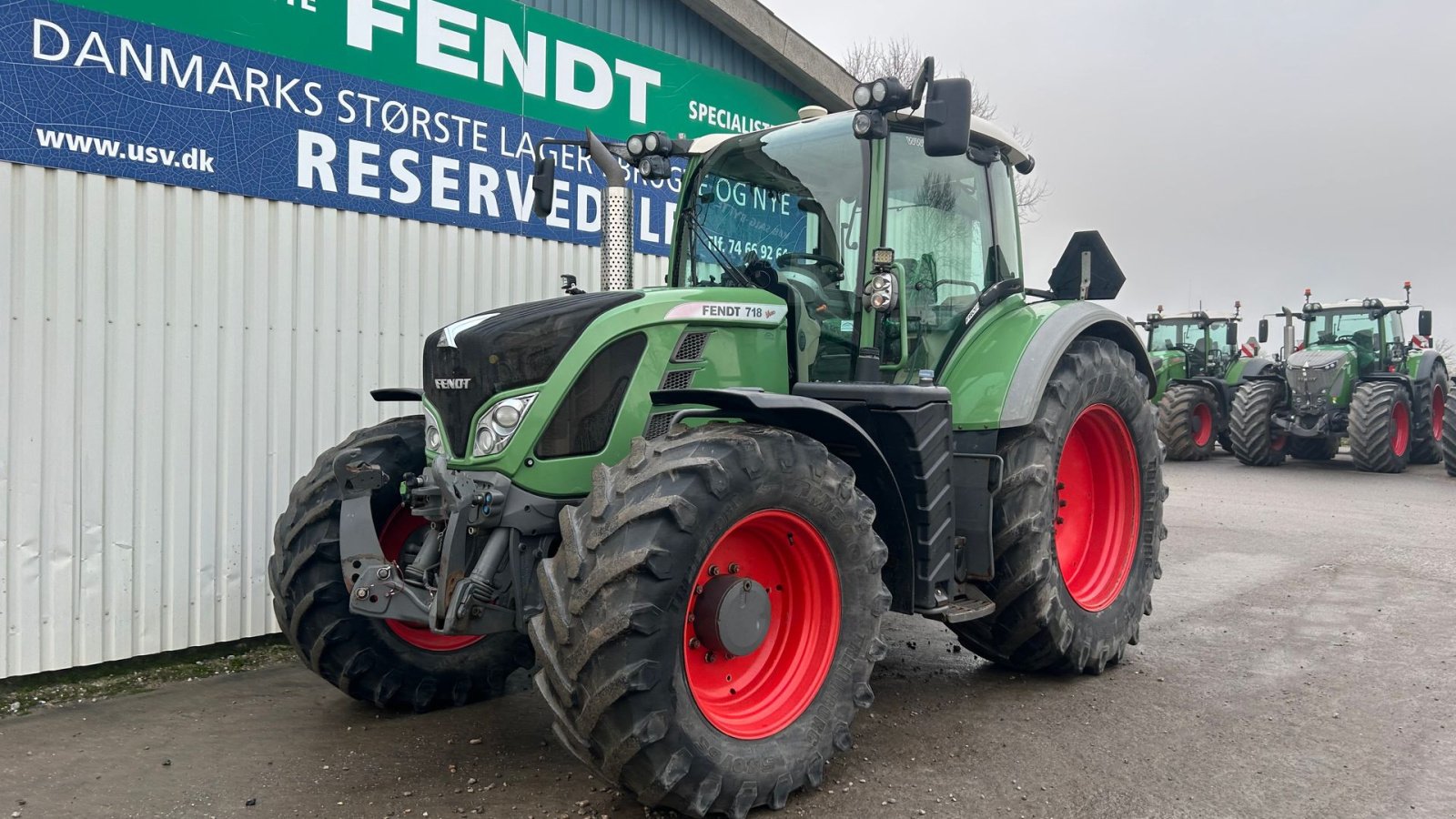Traktor des Typs Fendt 718 Vario SCR Profi Med Trimble RTK GPS, Gebrauchtmaschine in Rødekro (Bild 2)