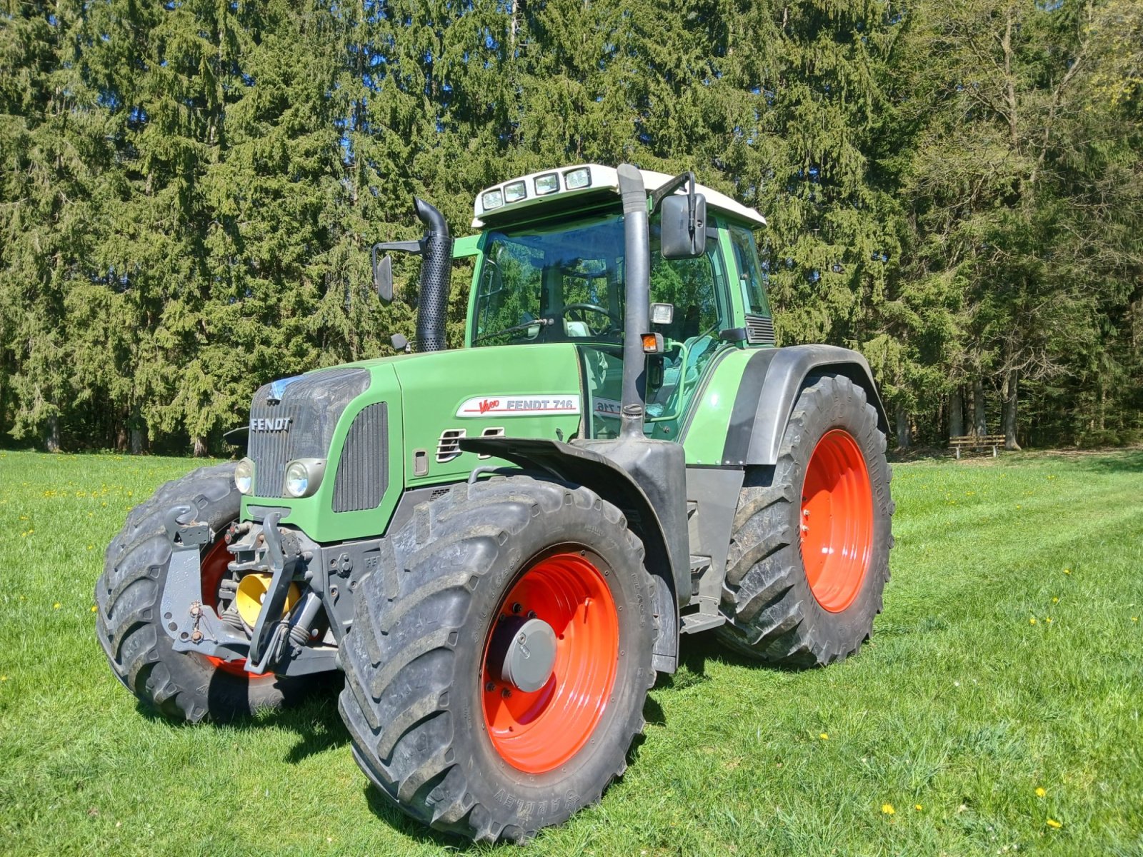 Traktor типа Fendt 718 Vario, Gebrauchtmaschine в Böbrach (Фотография 11)