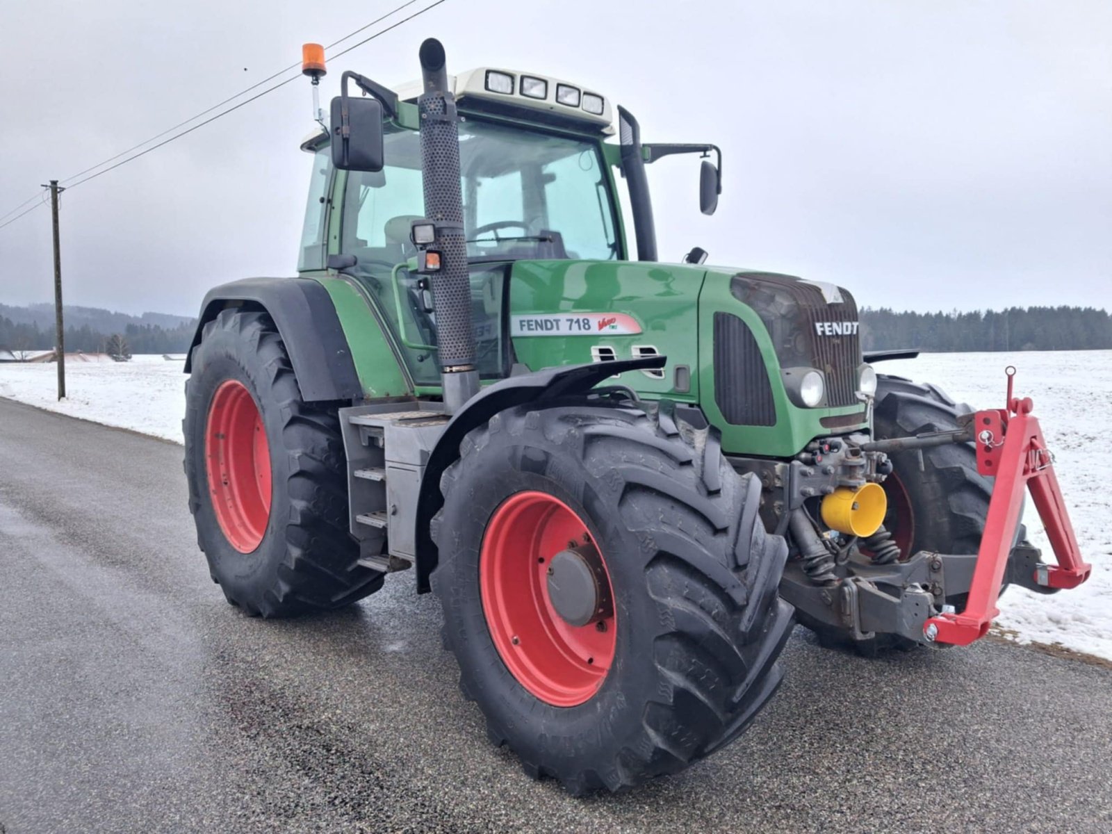 Traktor типа Fendt 718 Vario, Gebrauchtmaschine в Aitrang (Фотография 8)