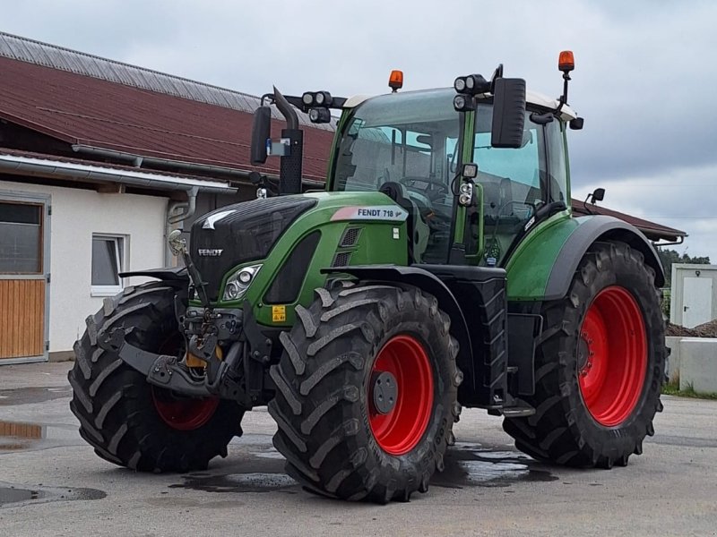 Traktor Türe ait Fendt 718 Vario, Gebrauchtmaschine içinde Peutenhausen (resim 1)