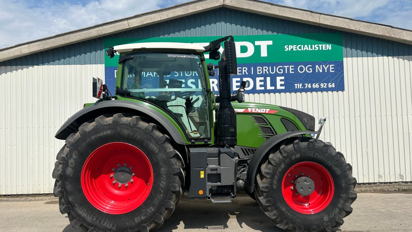 Traktor του τύπου Fendt 720 Gen 6 Profi+ Setting 2 Med Front PTO, Gebrauchtmaschine σε Rødekro (Φωτογραφία 4)