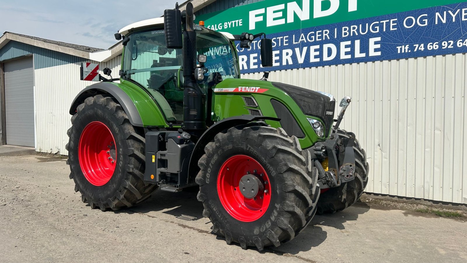 Traktor του τύπου Fendt 720 Gen 6 Profi+ Setting 2 Med Front PTO, Gebrauchtmaschine σε Rødekro (Φωτογραφία 5)