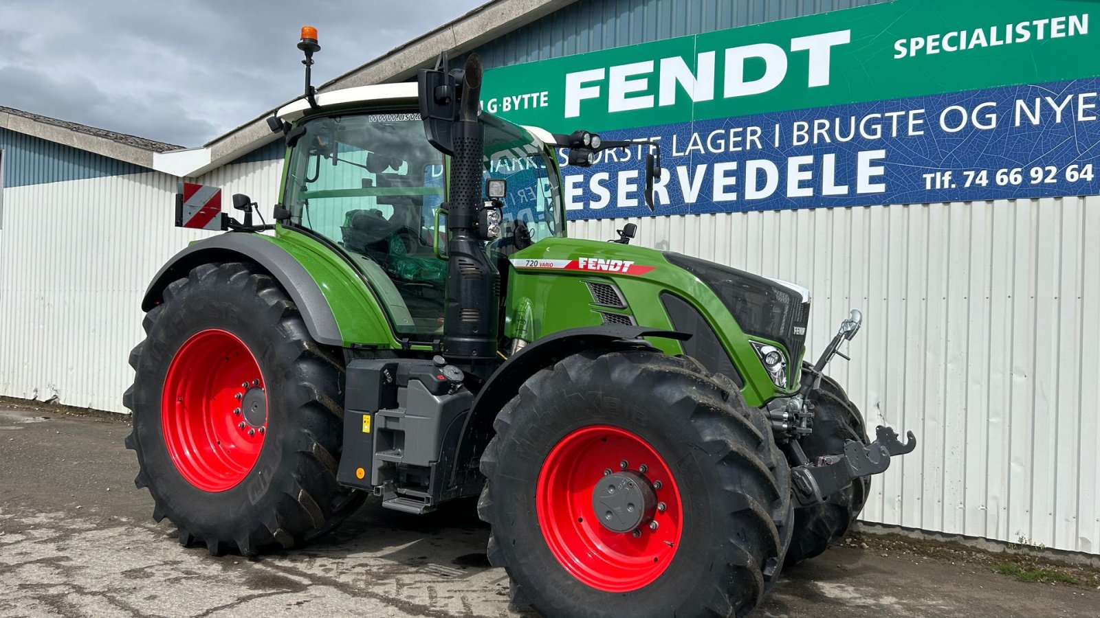 Traktor типа Fendt 720 Gen6 Power Plus, Gebrauchtmaschine в Rødekro (Фотография 7)