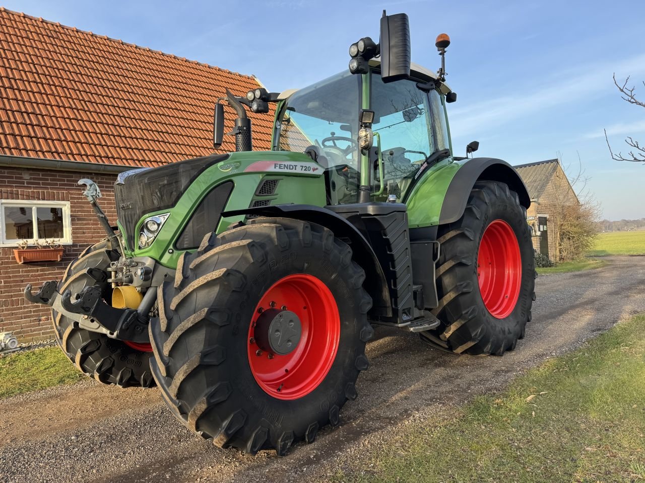 Traktor typu Fendt 720 Profi Plus, Gebrauchtmaschine v Nieuw Heeten (Obrázok 10)