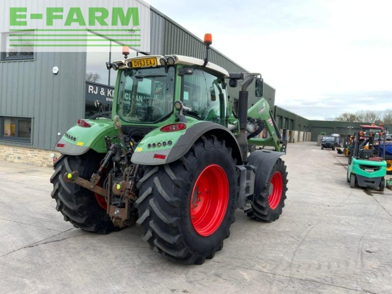 Traktor typu Fendt 720 profi tractor (st19095), Gebrauchtmaschine w SHAFTESBURY (Zdjęcie 3)