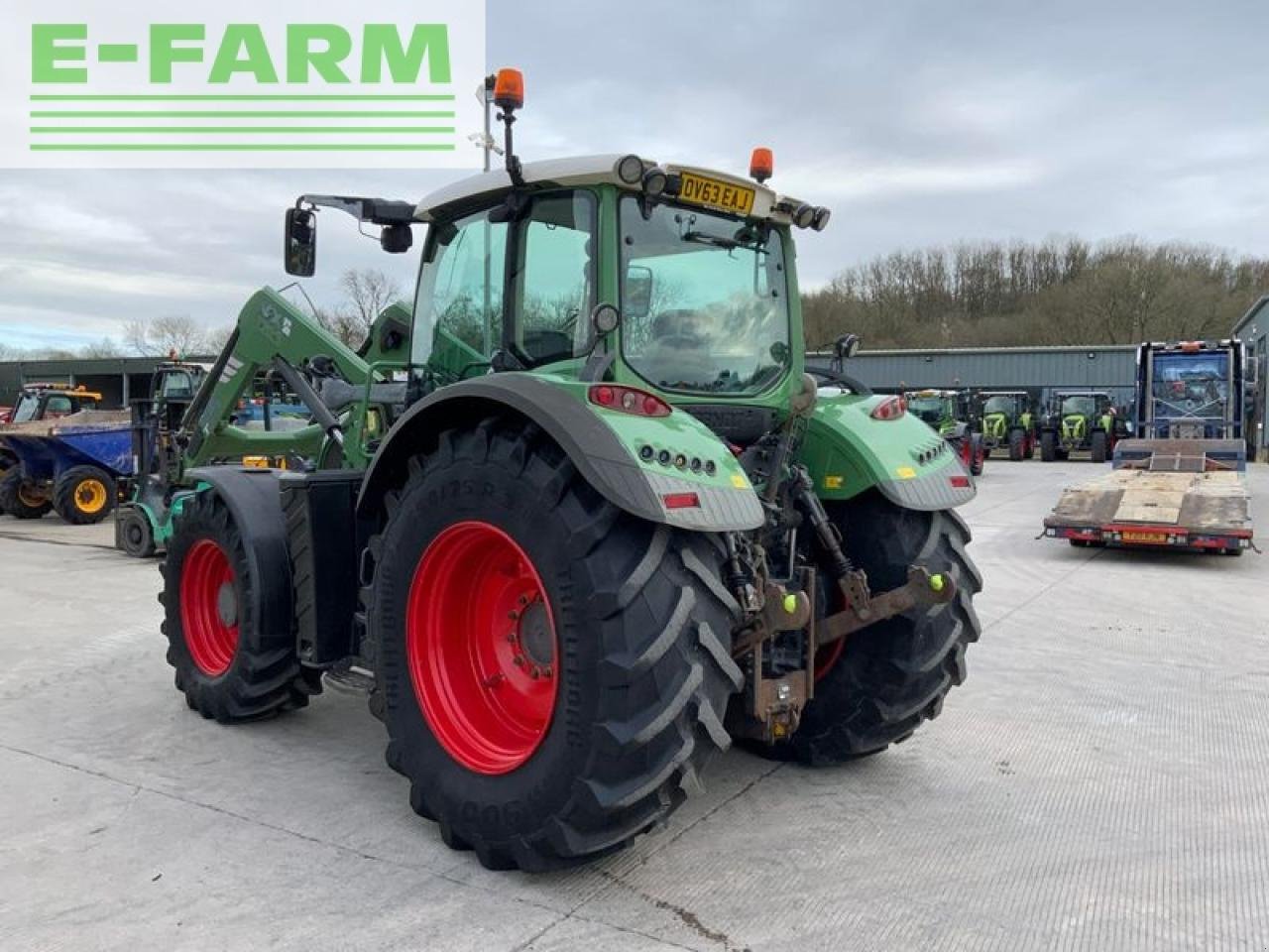 Traktor typu Fendt 720 profi tractor (st19095), Gebrauchtmaschine w SHAFTESBURY (Zdjęcie 5)