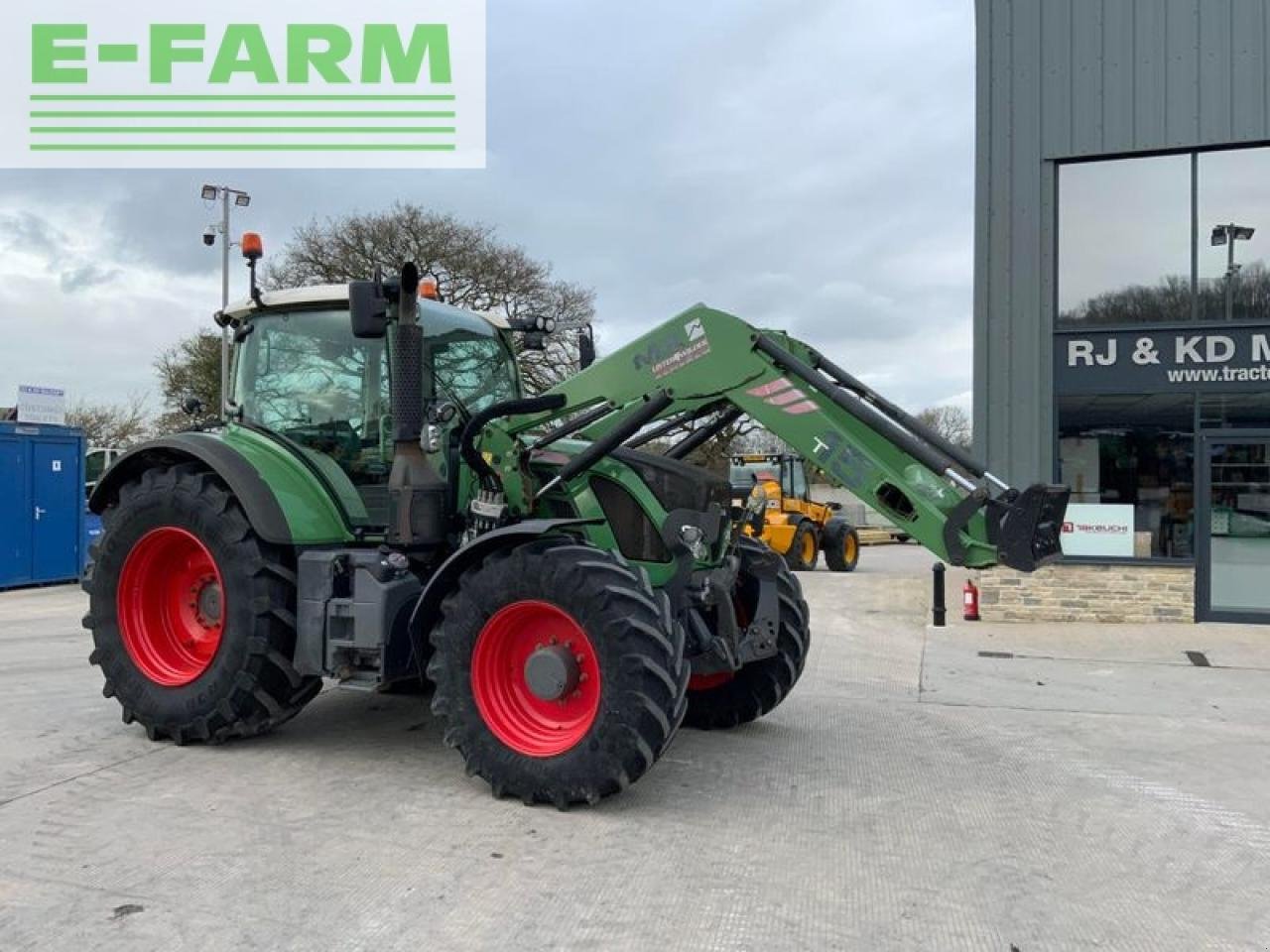 Traktor typu Fendt 720 profi tractor (st19095), Gebrauchtmaschine w SHAFTESBURY (Zdjęcie 9)