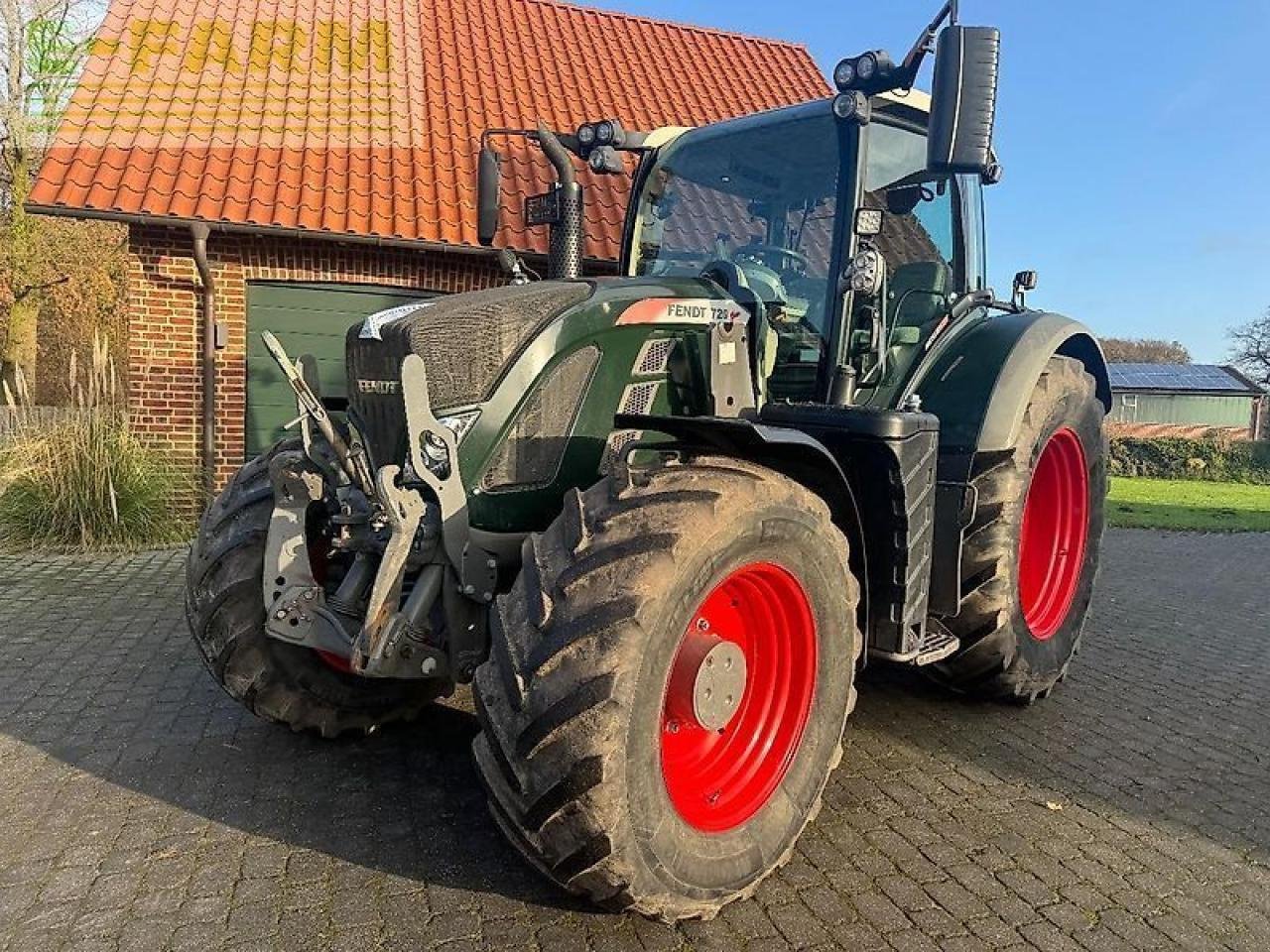 Traktor typu Fendt 720 s4 profi plus, Gebrauchtmaschine v NORDWALDE (Obrázek 1)