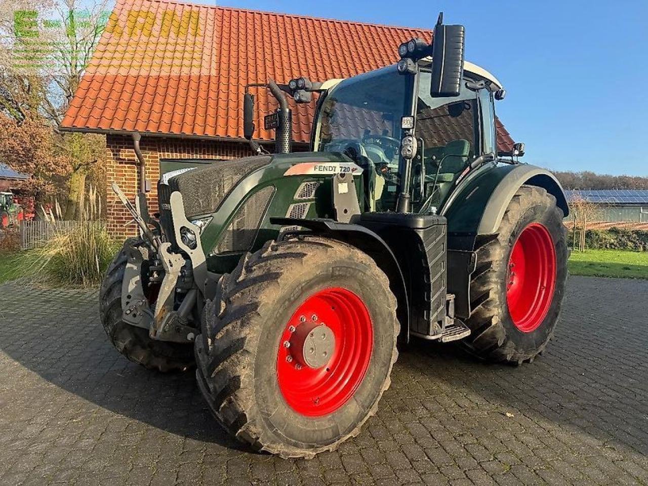 Traktor typu Fendt 720 s4 profi plus, Gebrauchtmaschine v NORDWALDE (Obrázek 8)