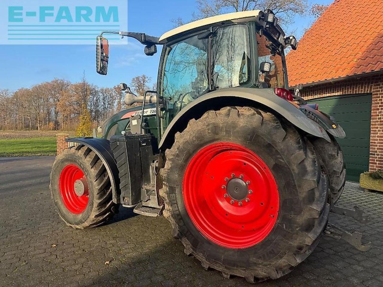 Traktor typu Fendt 720 s4 profi plus, Gebrauchtmaschine v NORDWALDE (Obrázek 15)