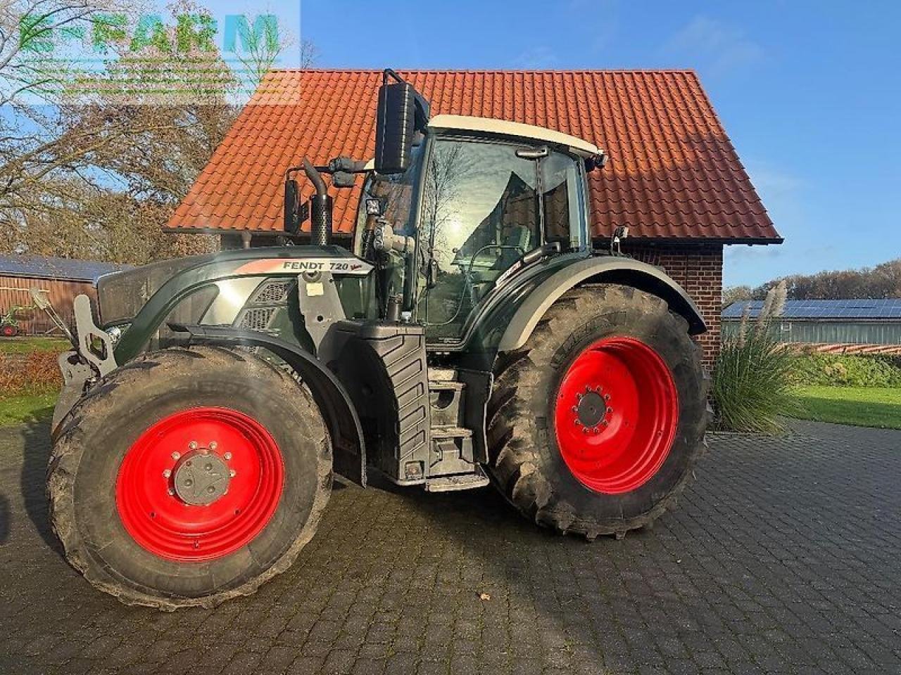 Traktor typu Fendt 720 s4 profi plus, Gebrauchtmaschine v NORDWALDE (Obrázek 16)