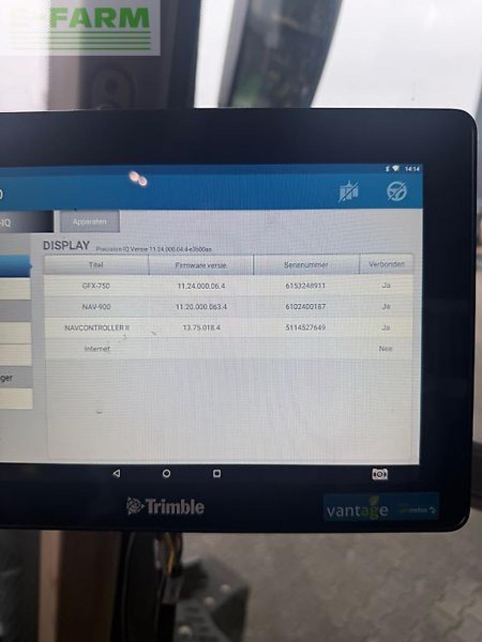 Traktor del tipo Fendt 720 scr profi met trimble rtk, Gebrauchtmaschine en gg VEGHEL (Imagen 9)