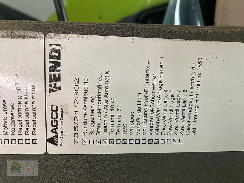 Traktor typu Fendt 720 SCR Profi Plus, Gebrauchtmaschine w Salsitz (Zdjęcie 10)