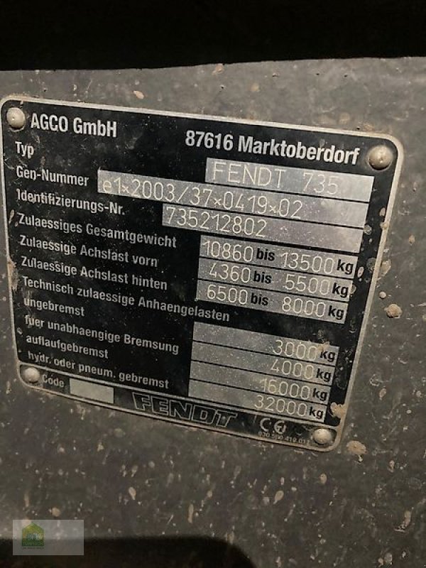 Traktor typu Fendt 720 SCR Profi Plus, Gebrauchtmaschine w Salsitz (Zdjęcie 14)