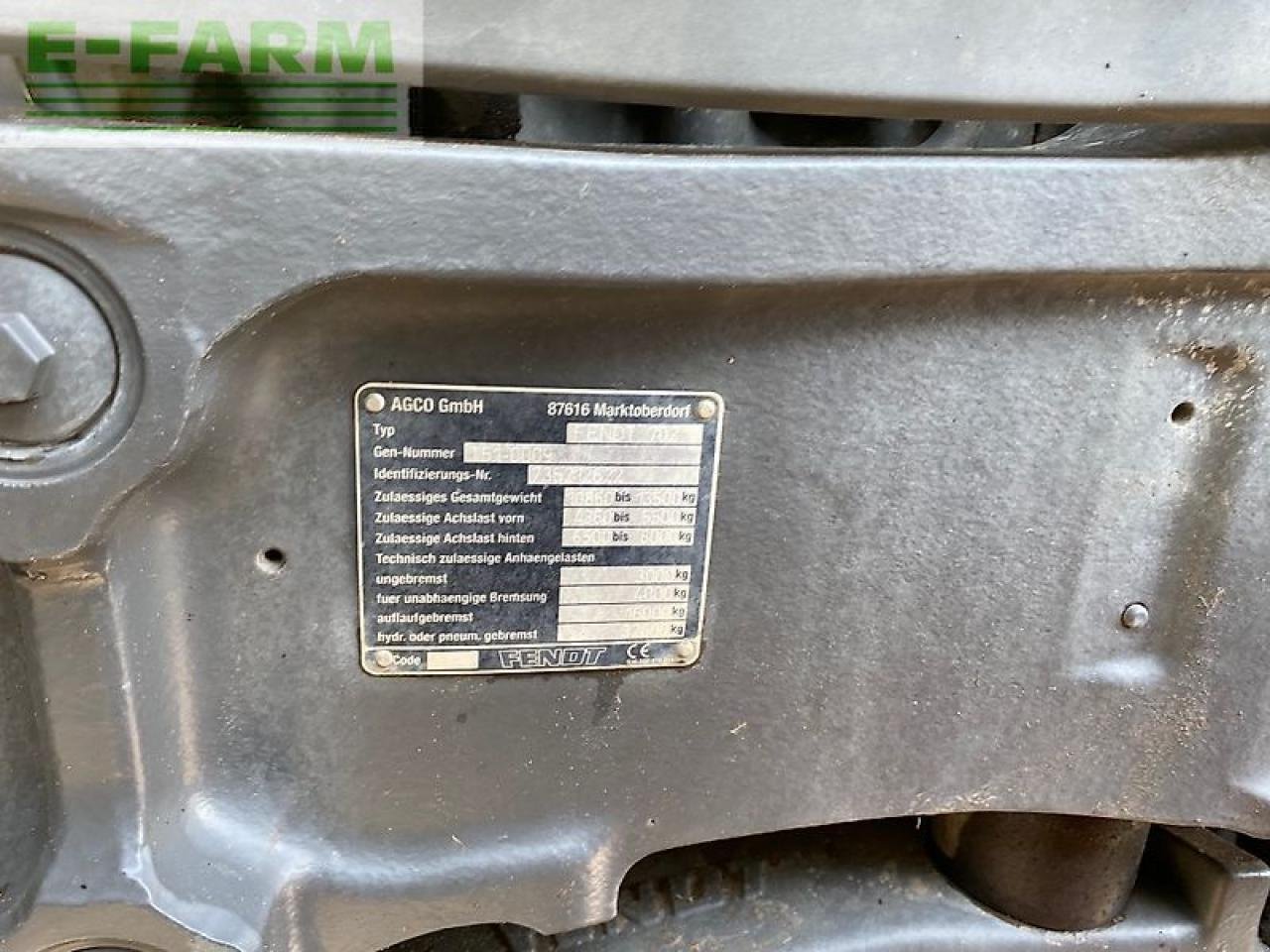 Traktor типа Fendt 720 scr profi, Gebrauchtmaschine в gg VEGHEL (Фотография 11)