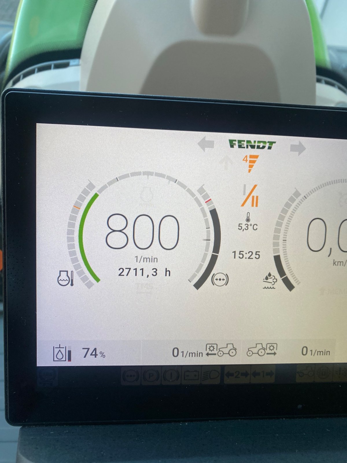 Traktor typu Fendt 720 VARIO Gen.6 Profi+ Setting2 Profiplus RTK, Gebrauchtmaschine v Weigendorf (Obrázek 10)