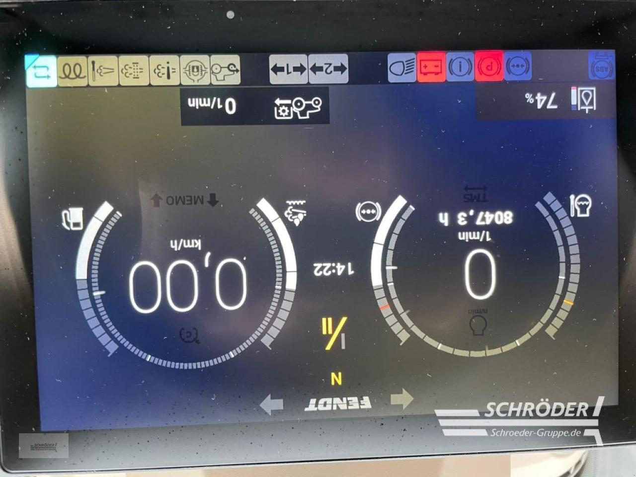 Traktor tip Fendt 720 VARIO GEN6 PROFI, Gebrauchtmaschine in Wildeshausen (Poză 5)