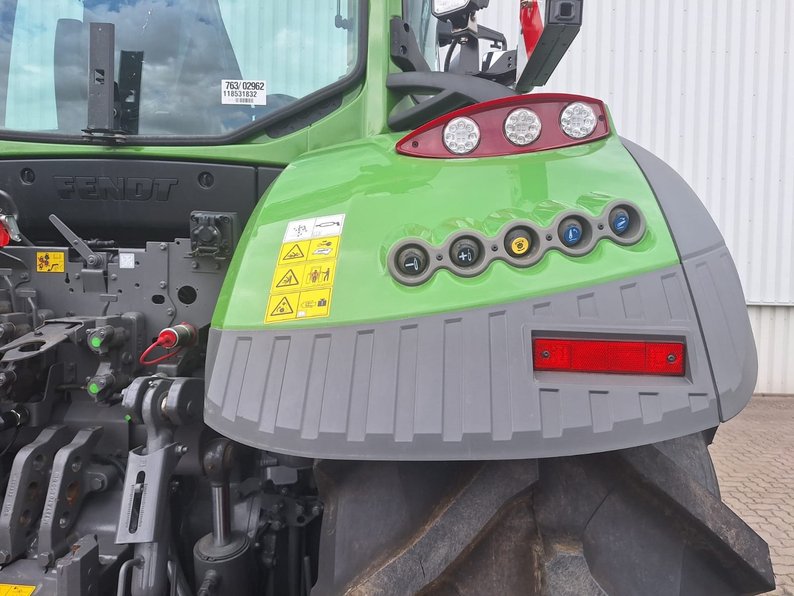 Traktor des Typs Fendt 720 Vario Gen.6, Gebrauchtmaschine in Holle- Grasdorf (Bild 11)