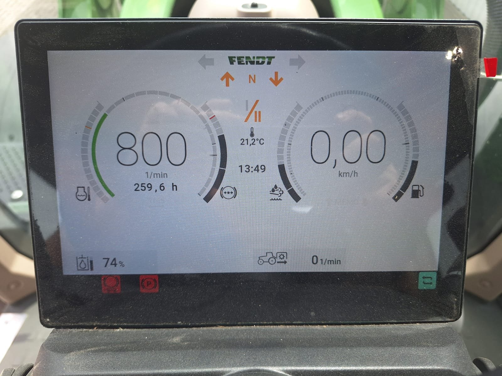 Traktor des Typs Fendt 720 Vario Gen.6, Gebrauchtmaschine in Holle- Grasdorf (Bild 17)