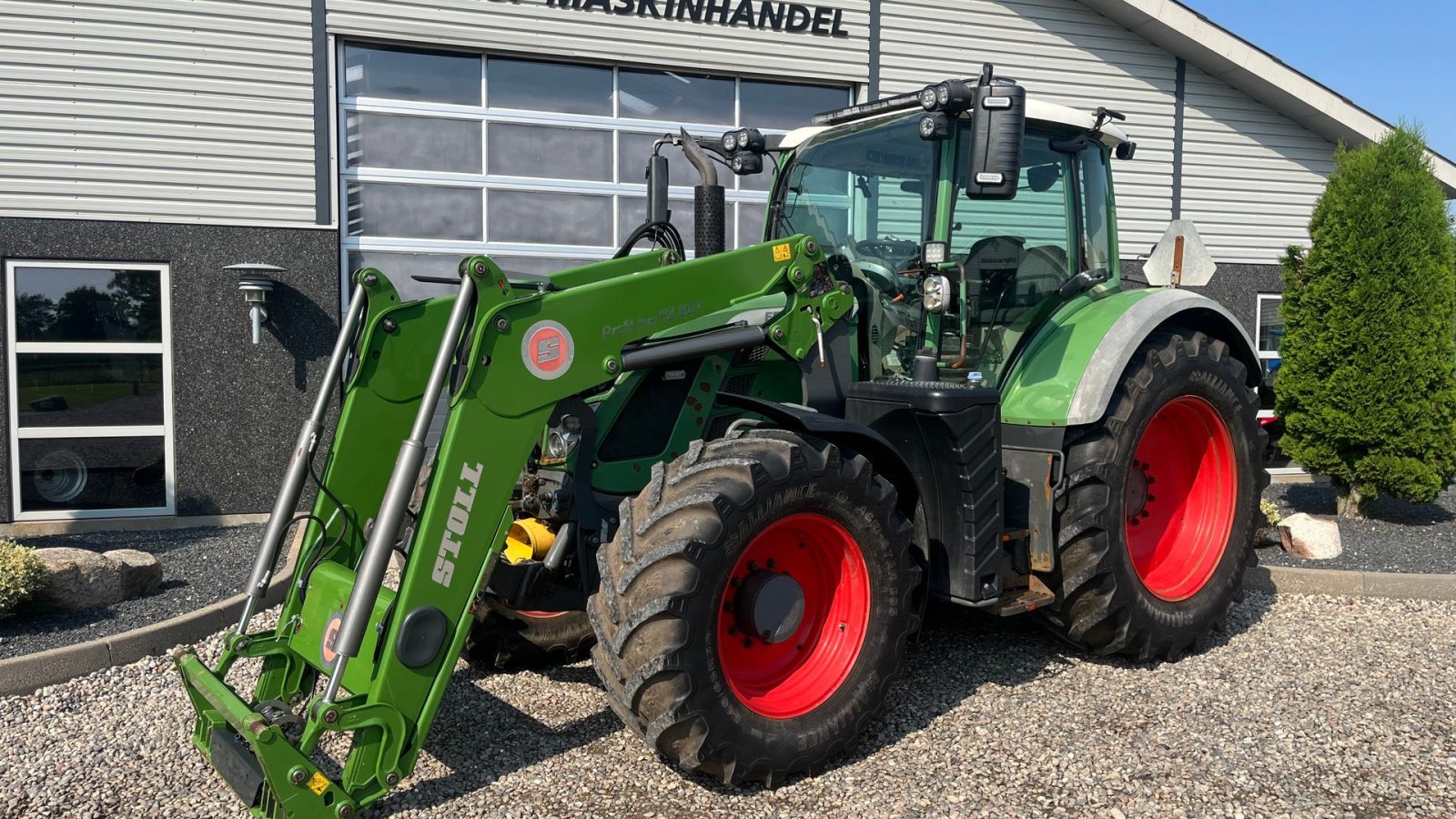 Traktor tipa Fendt 720 Vario Med frontlæsser, frontlift og frontPTO, Gebrauchtmaschine u Lintrup (Slika 10)