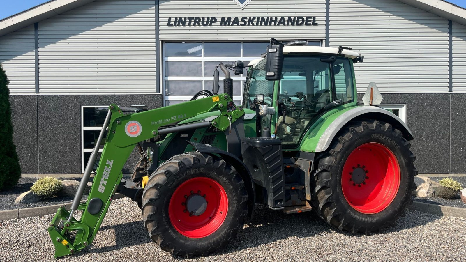 Traktor tipa Fendt 720 Vario Med frontlæsser, frontlift og frontPTO, Gebrauchtmaschine u Lintrup (Slika 1)