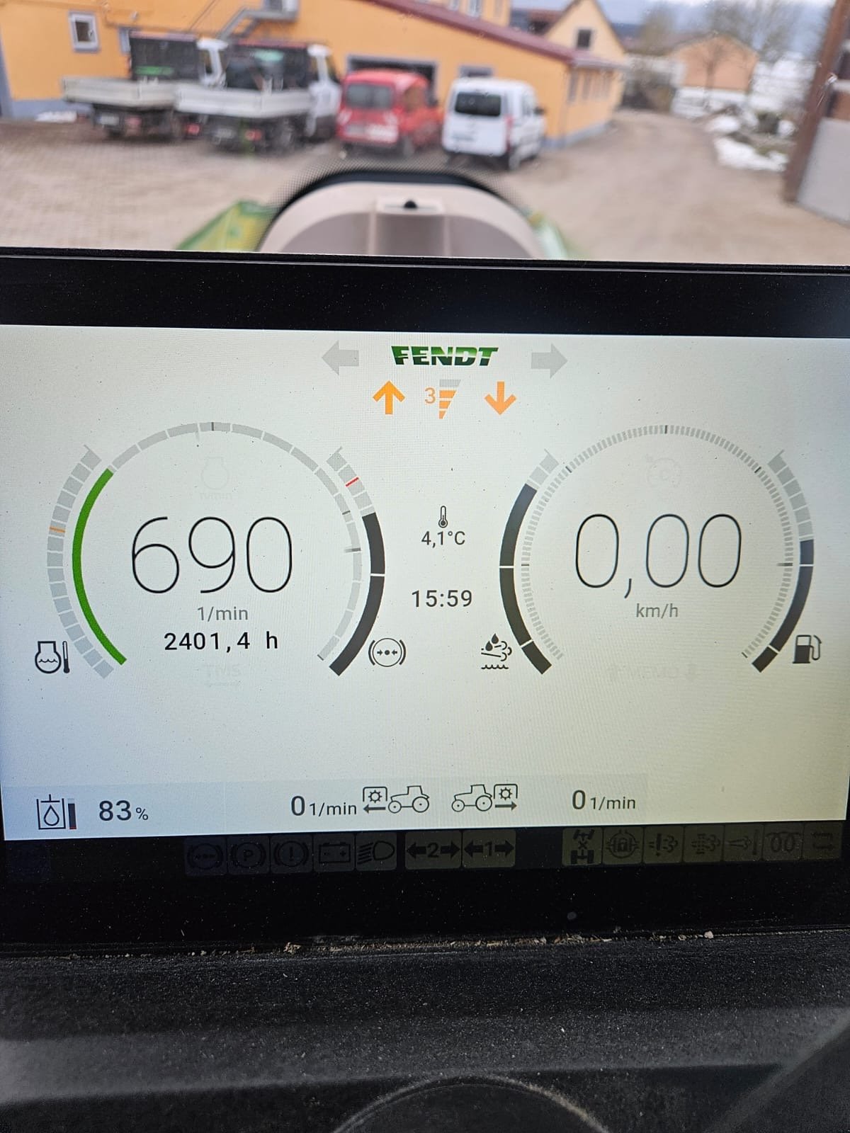 Traktor of the type Fendt 720 Vario PowerPlus, Gebrauchtmaschine in Leutershausen (Picture 7)