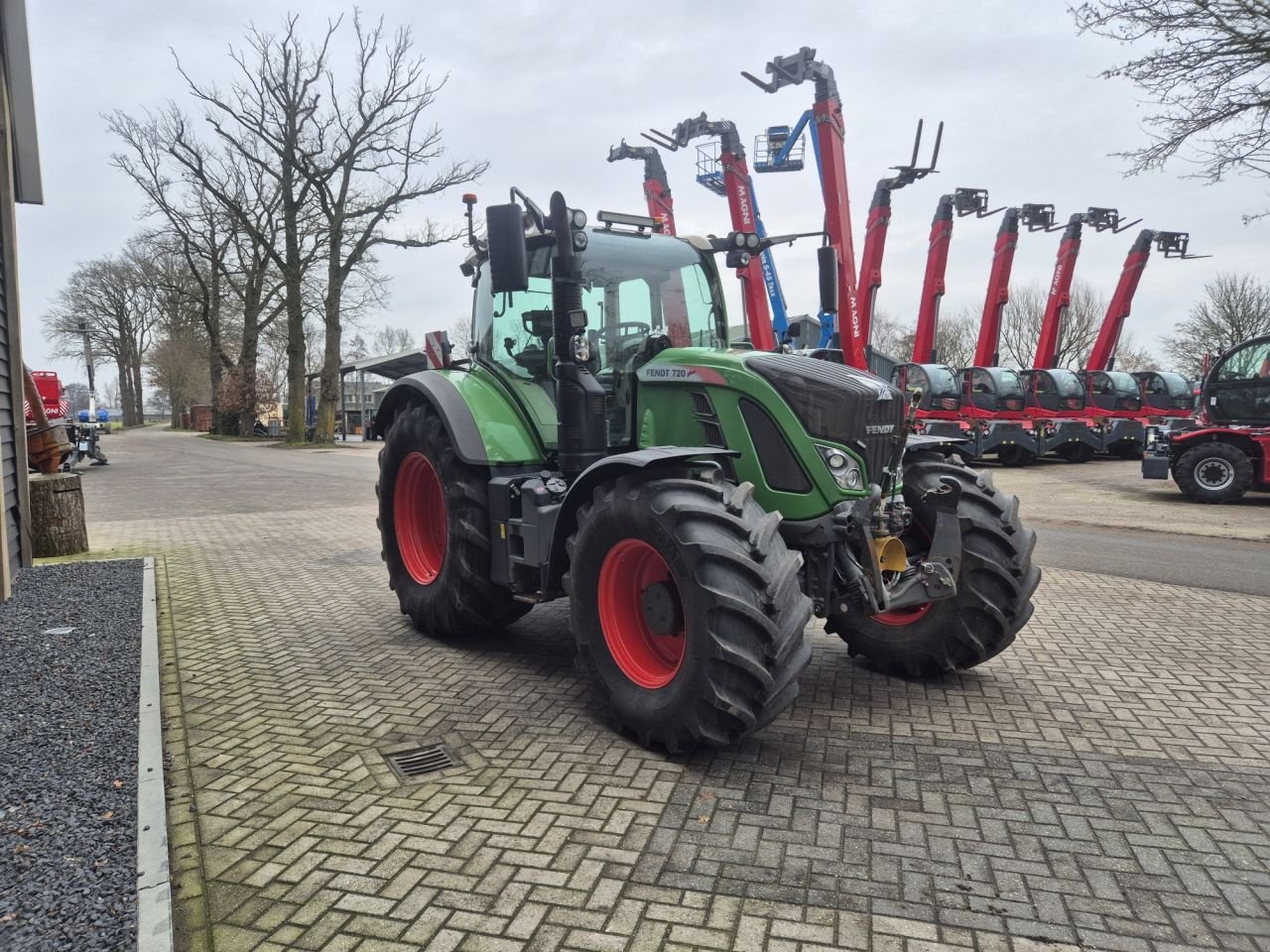 Traktor Türe ait Fendt 720 vario profi plus, Gebrauchtmaschine içinde Lunteren (resim 7)